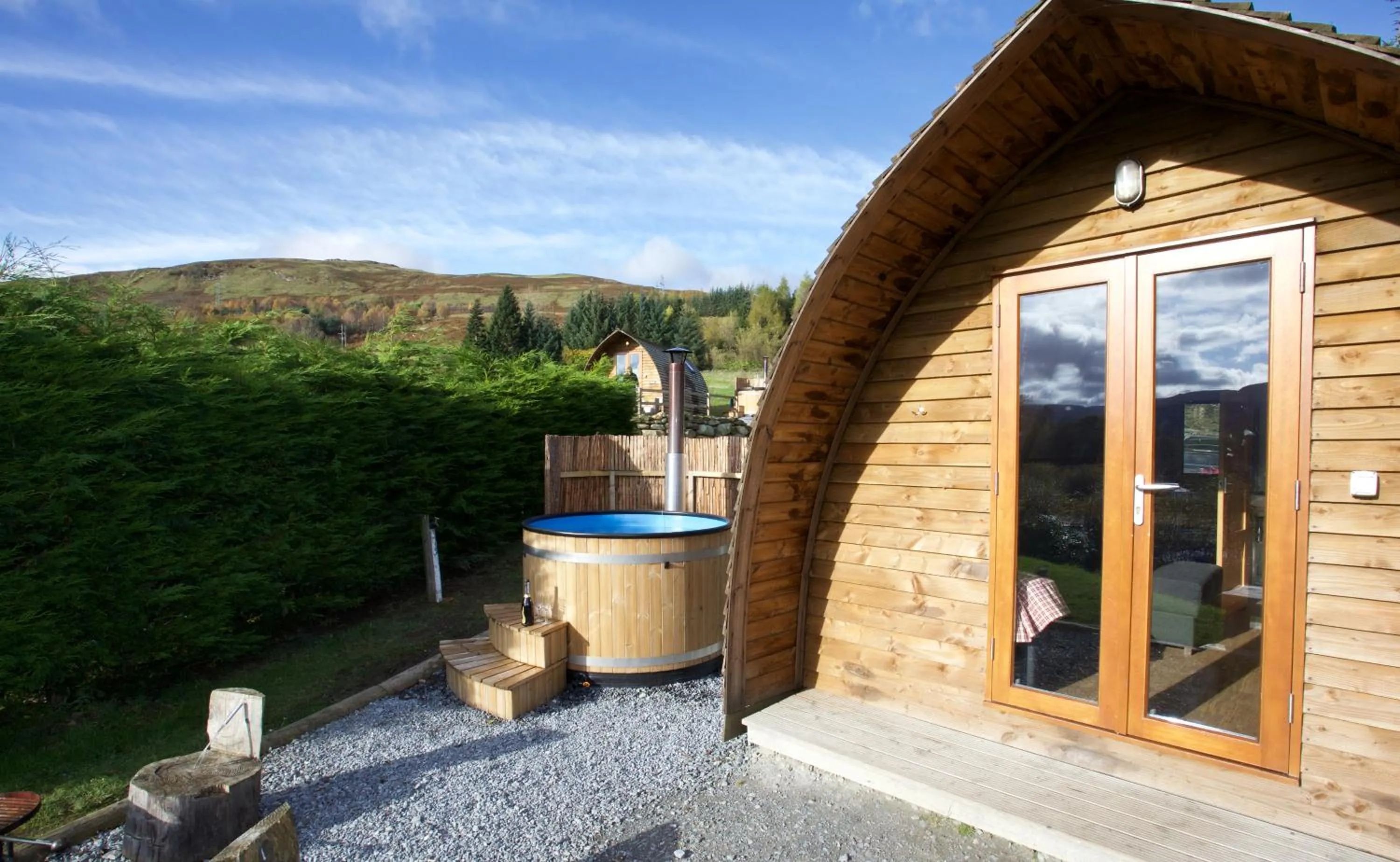 Property building in LOCH TAY HIGHLAND LODGES and GLAMPING PARK