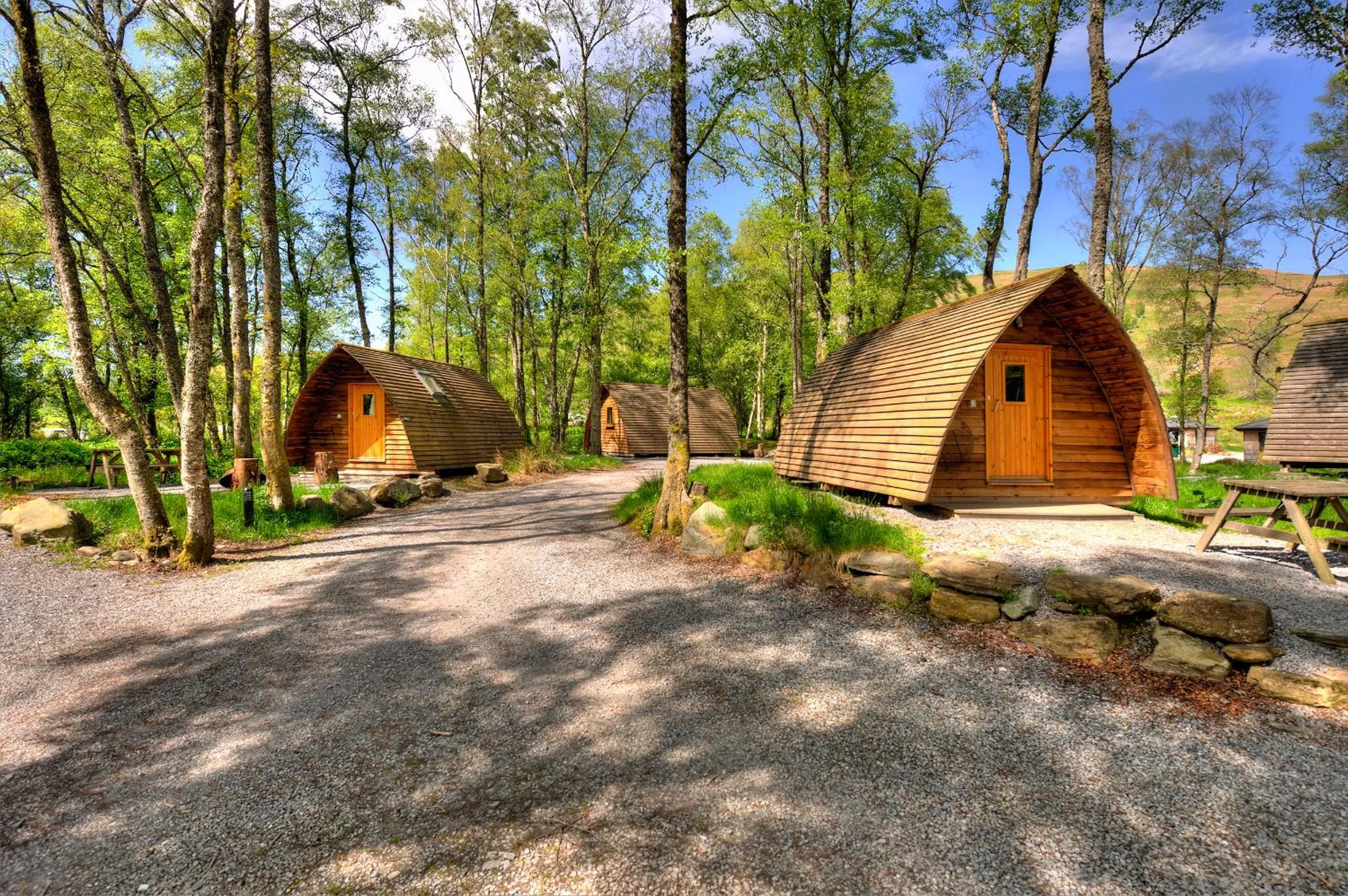 Property building in LOCH TAY HIGHLAND LODGES and GLAMPING PARK