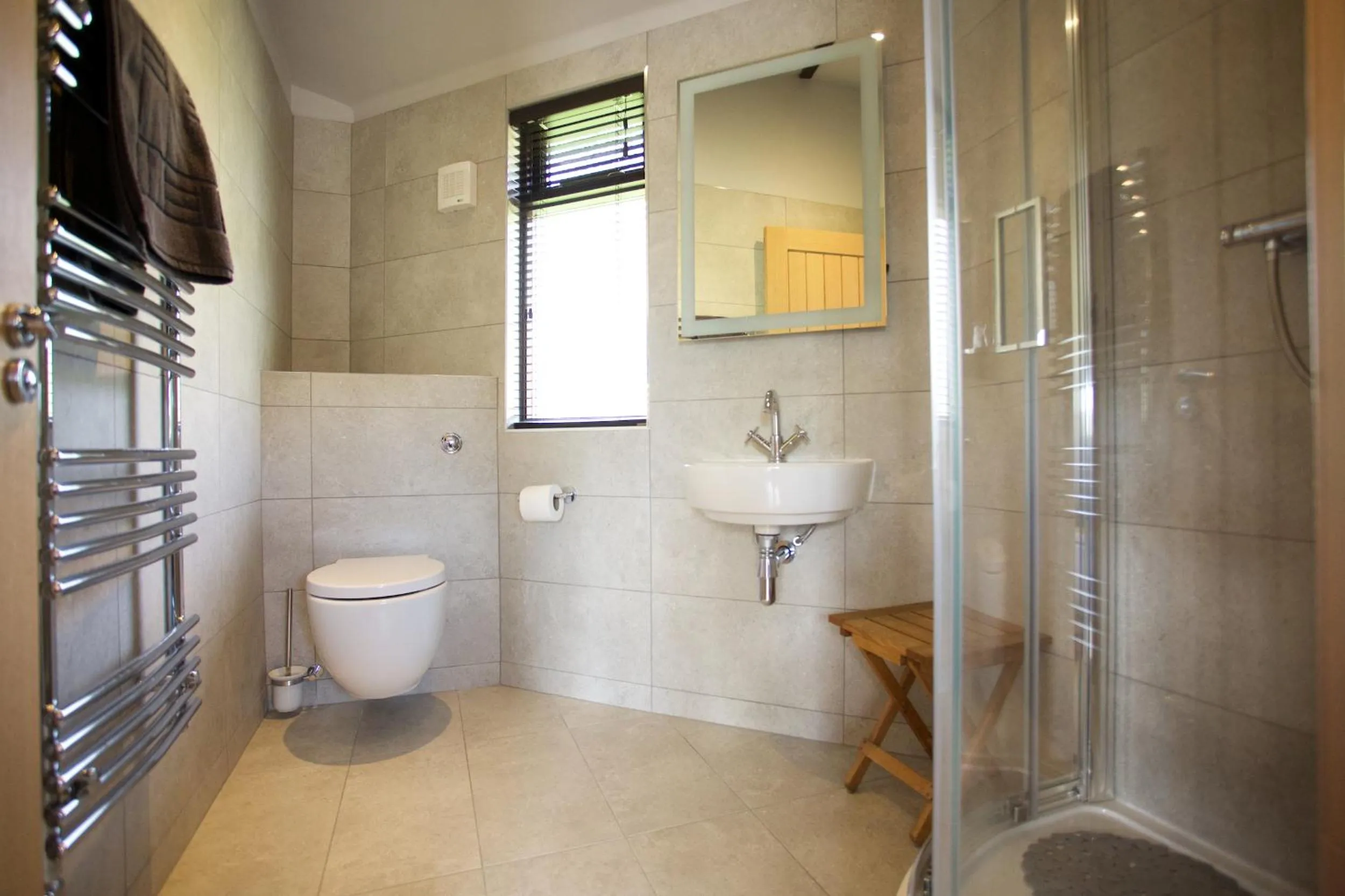 Bathroom in LOCH TAY HIGHLAND LODGES and GLAMPING PARK