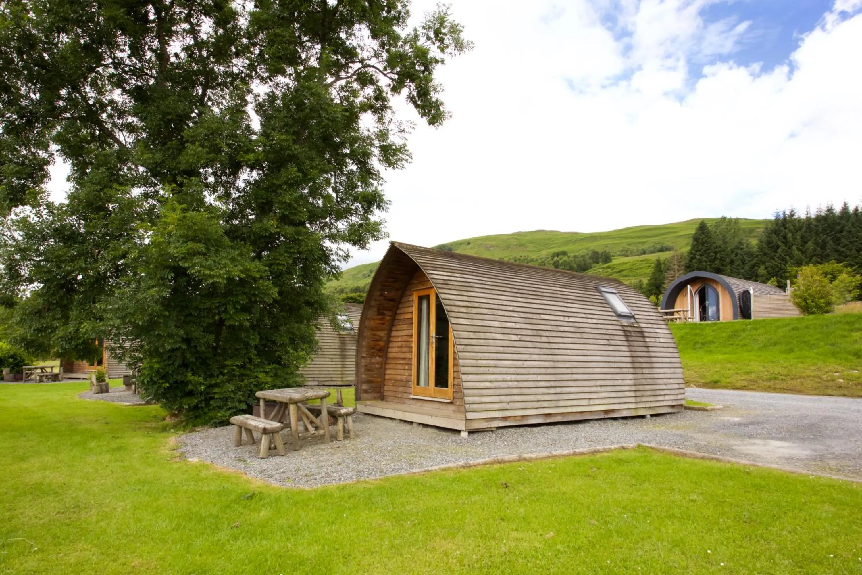 Property building in LOCH TAY HIGHLAND LODGES and GLAMPING PARK