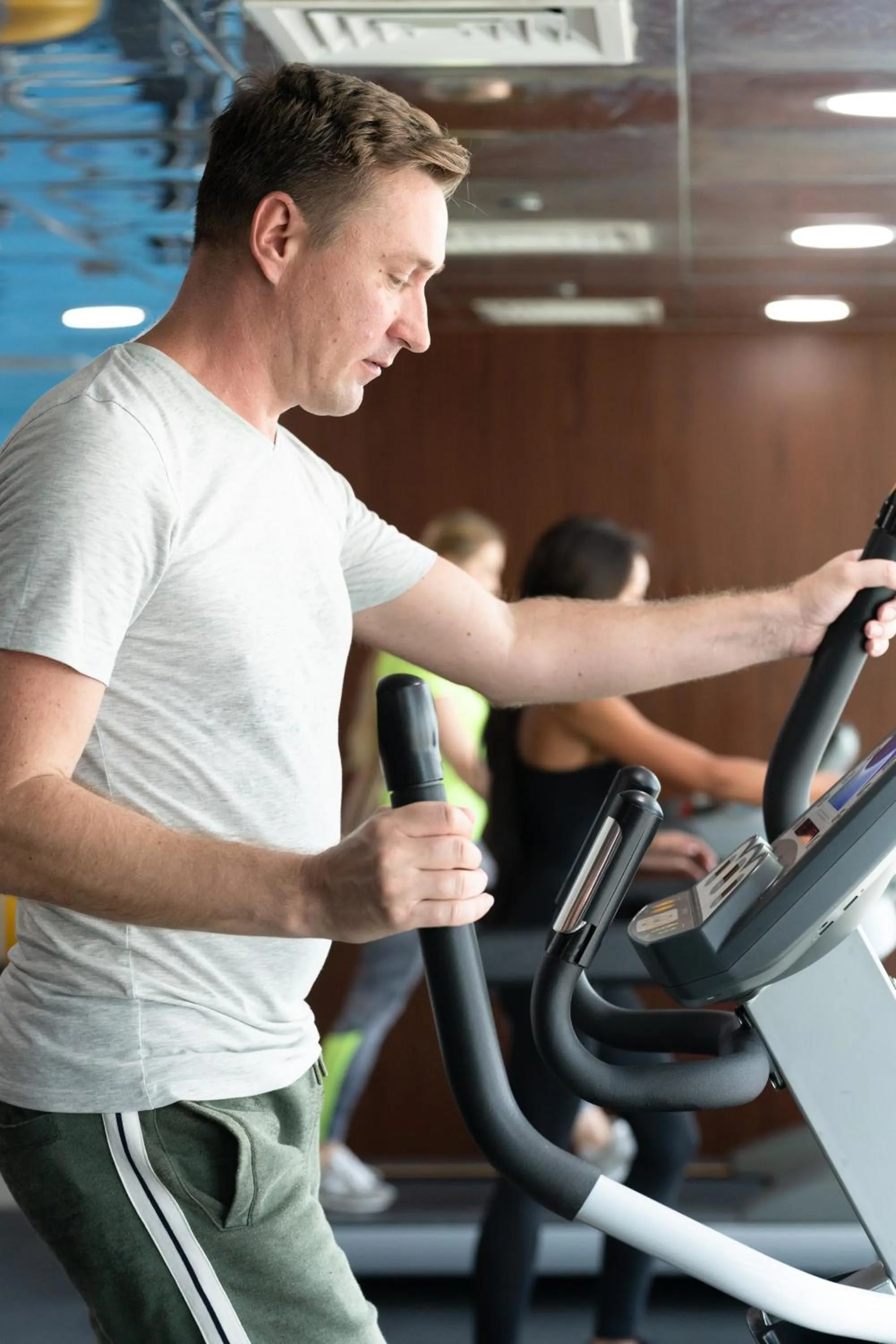 Fitness centre/facilities in First Central Hotel Suites