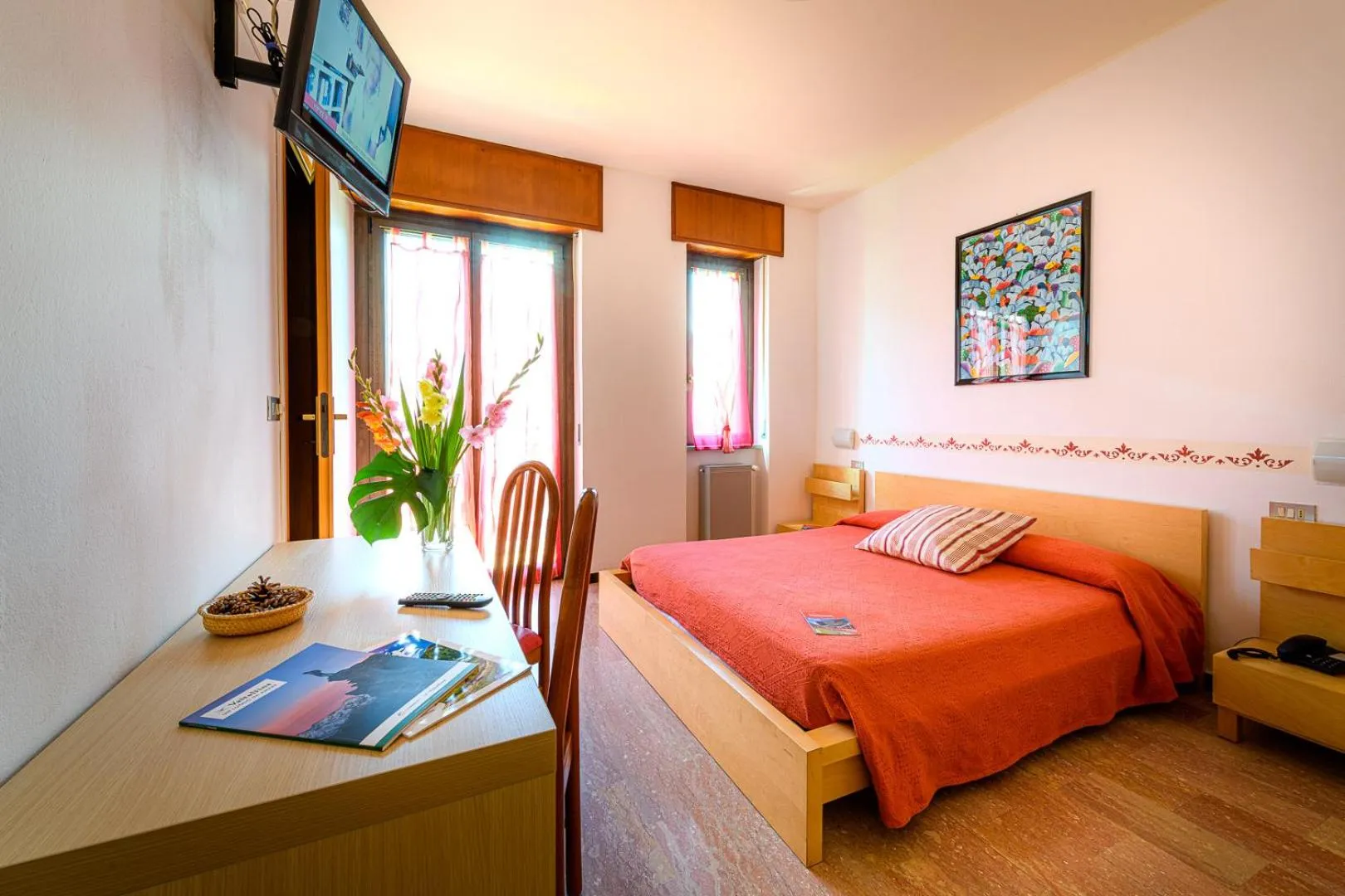 Bed in Hotel La Rotonda