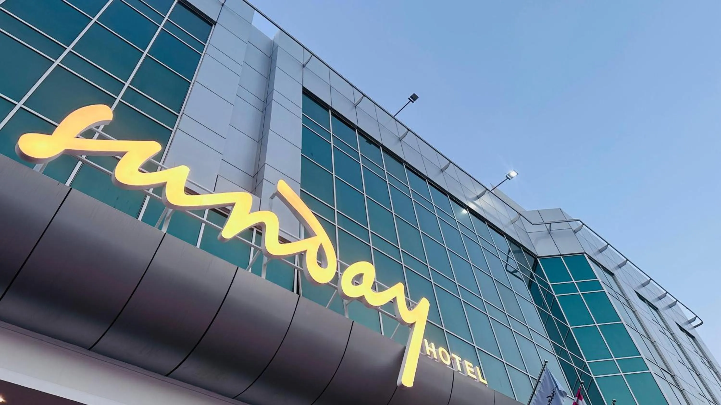 Property building in Sunday Hotel Holiday international Dubai