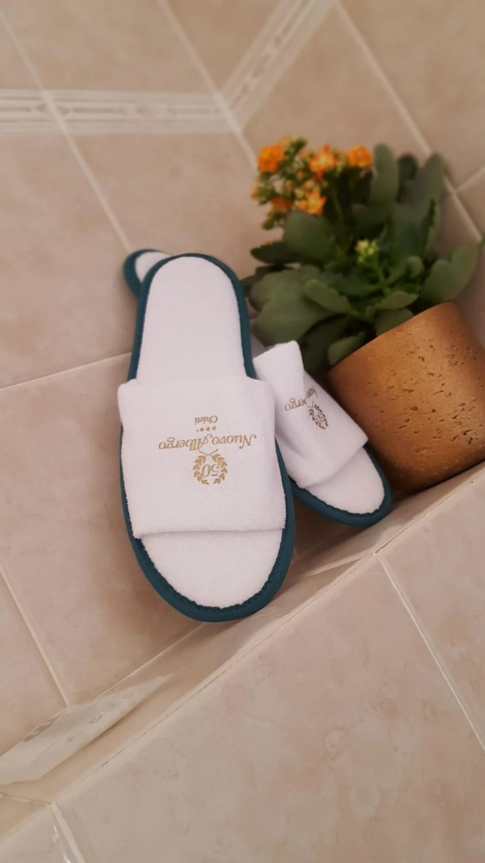 Bathroom in Nuovo Albergo