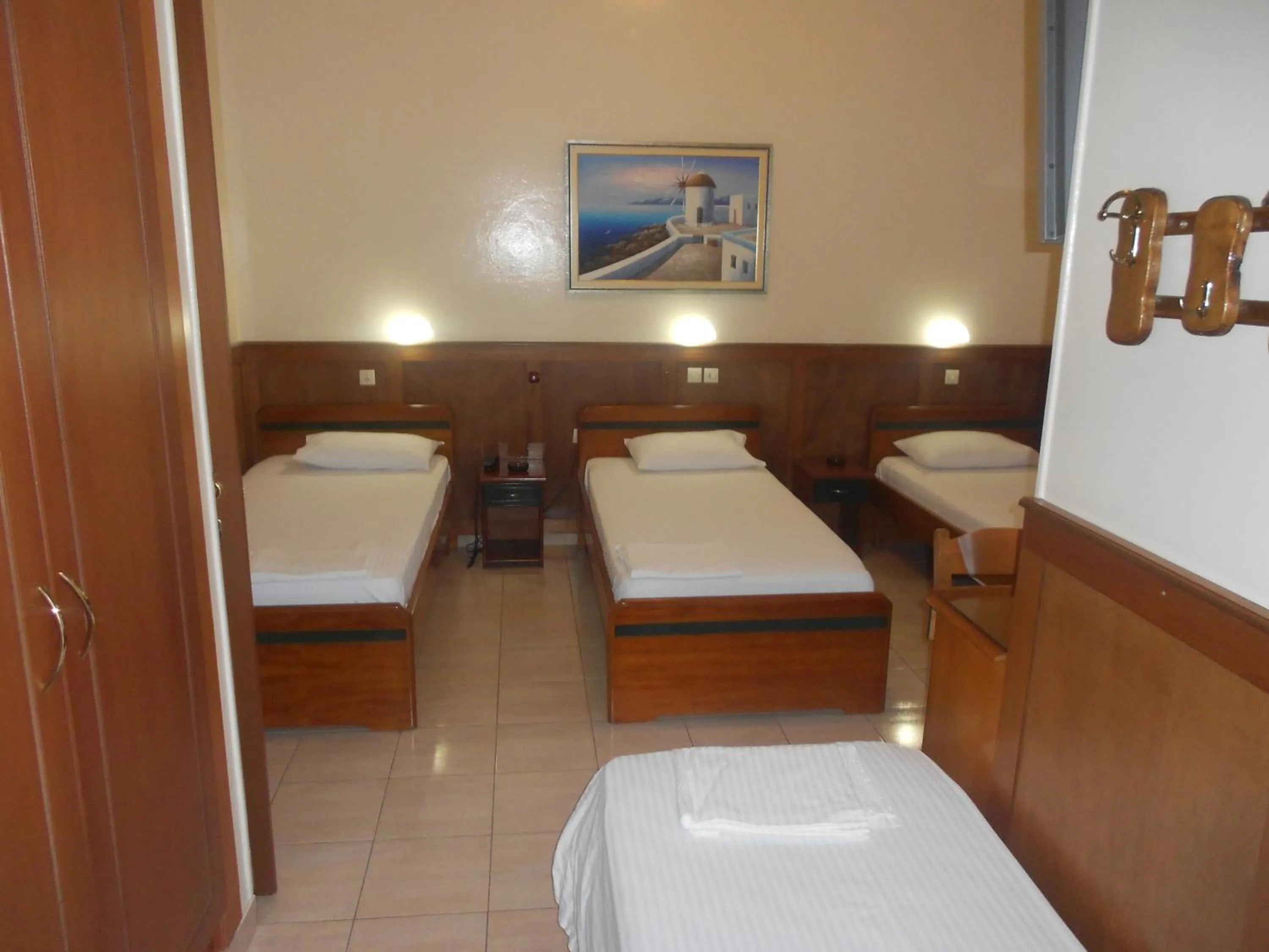 Bed in Hotel Admitos