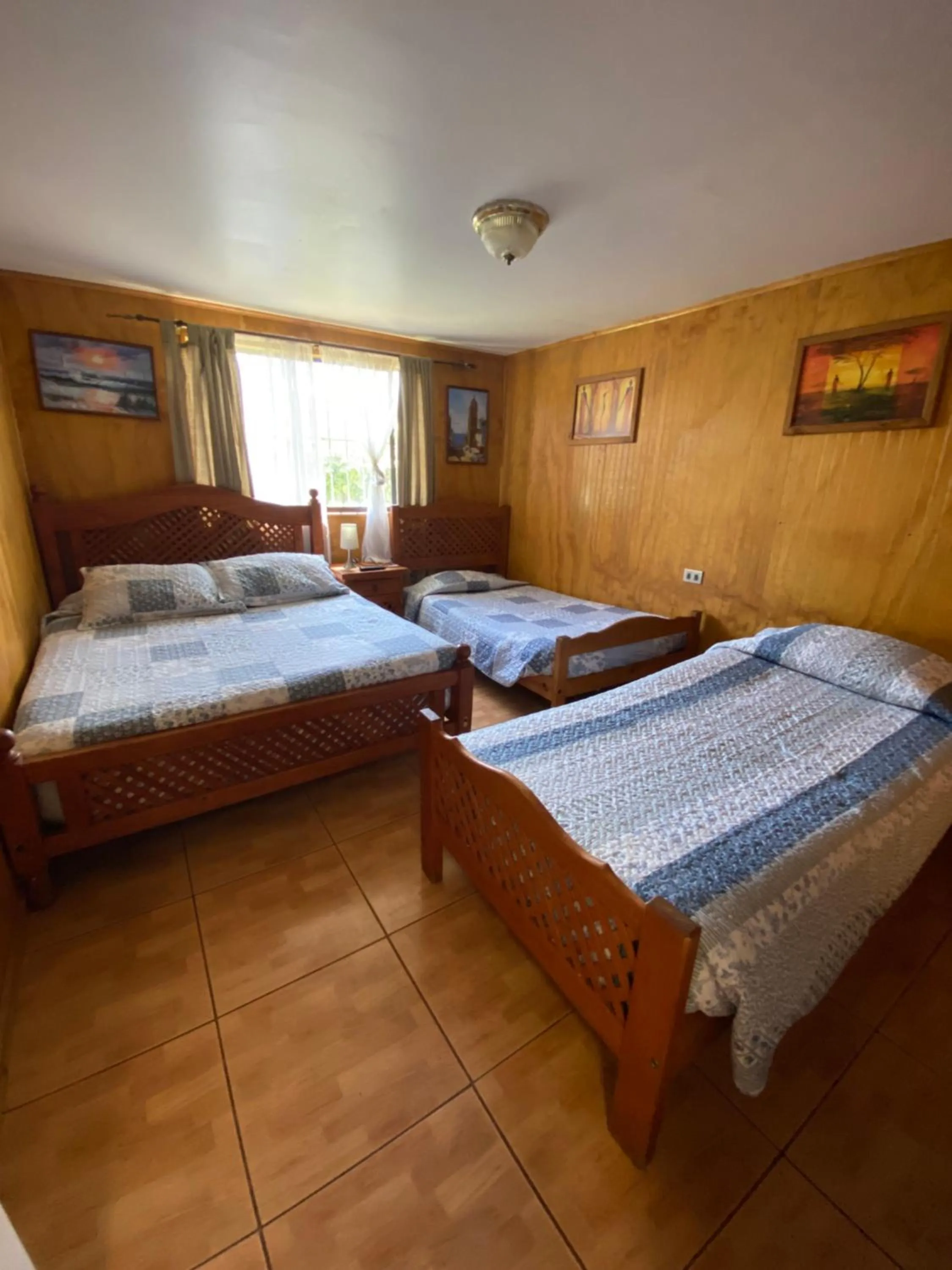 Bed in Hotel San Juan