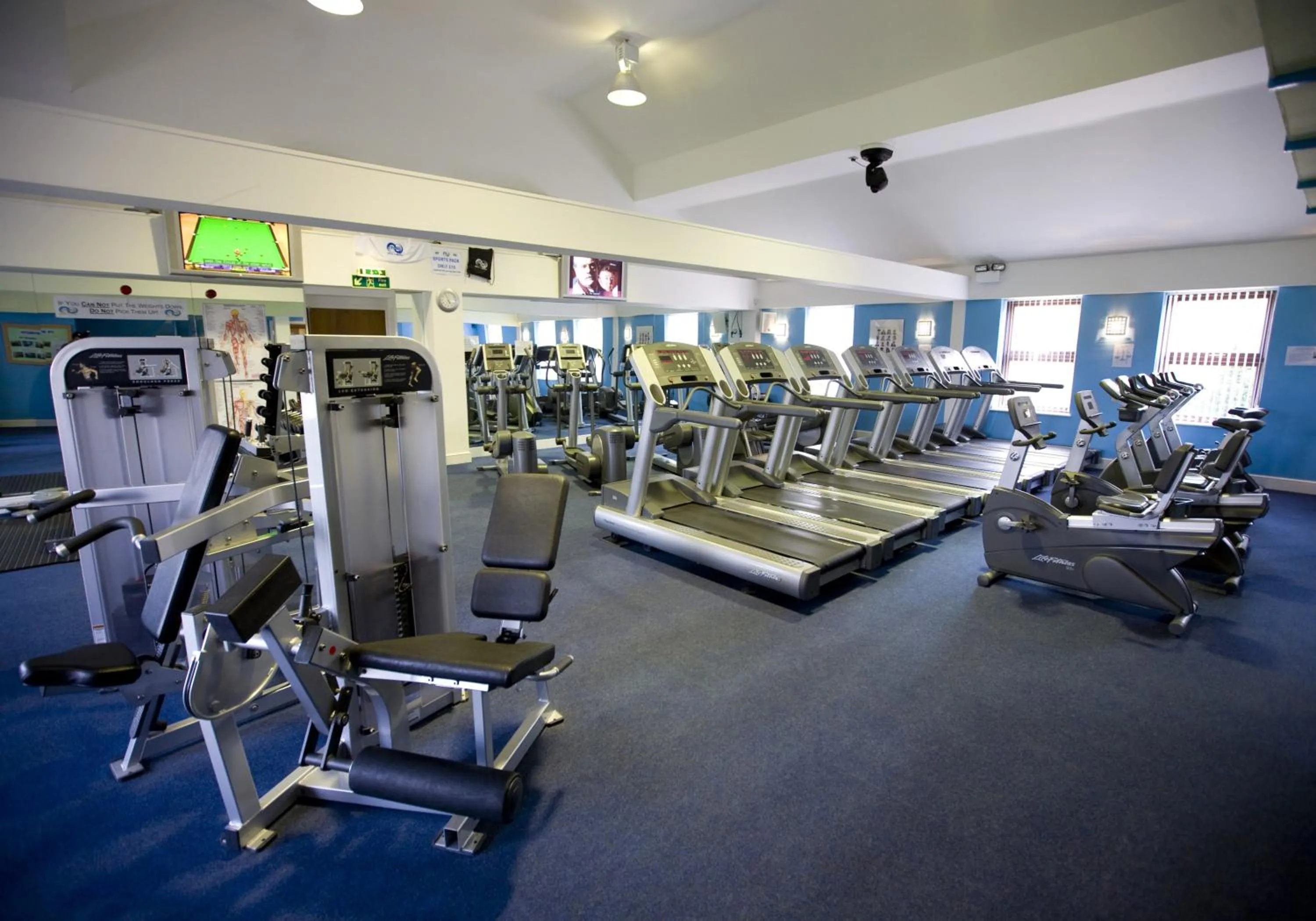 Fitness centre/facilities in The Sitwell Arms Hotel