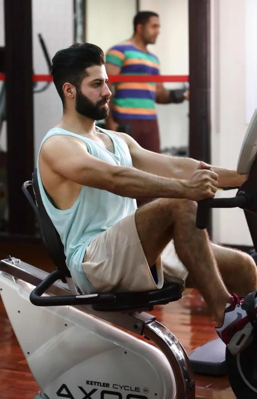 Fitness centre/facilities in Al Hayat Hotel Suites