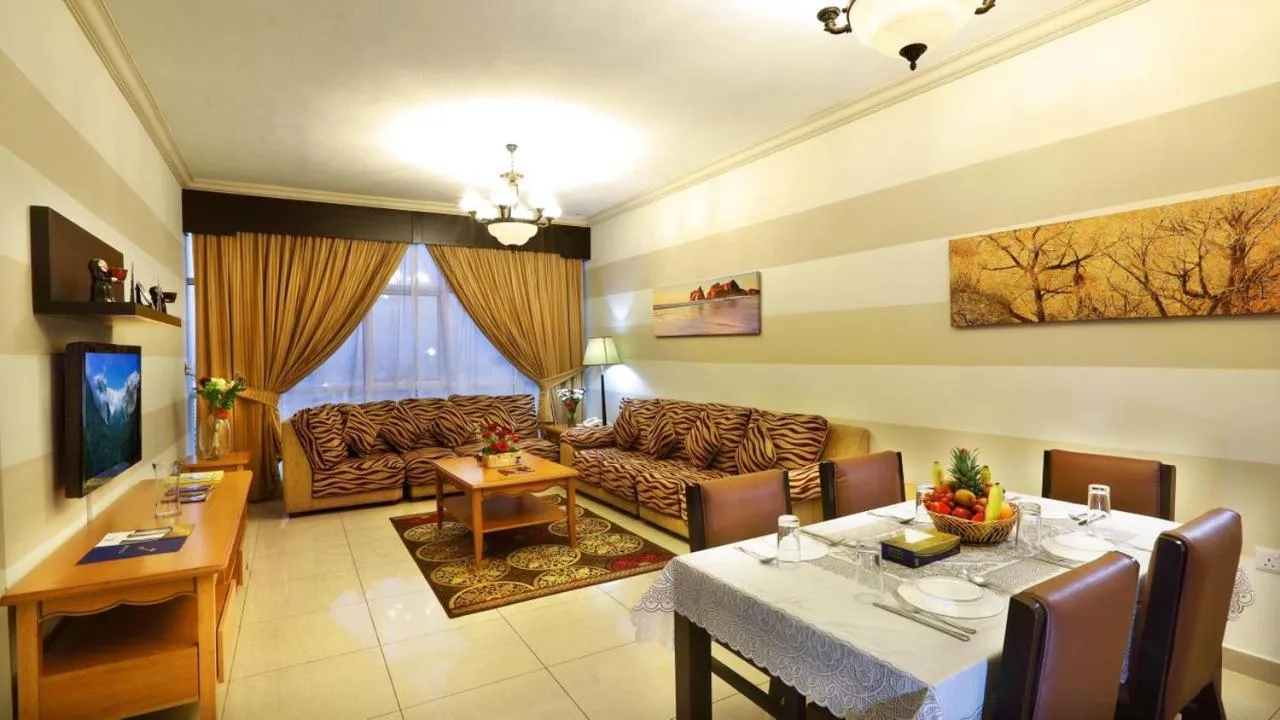 Living room in Al Hayat Hotel Suites