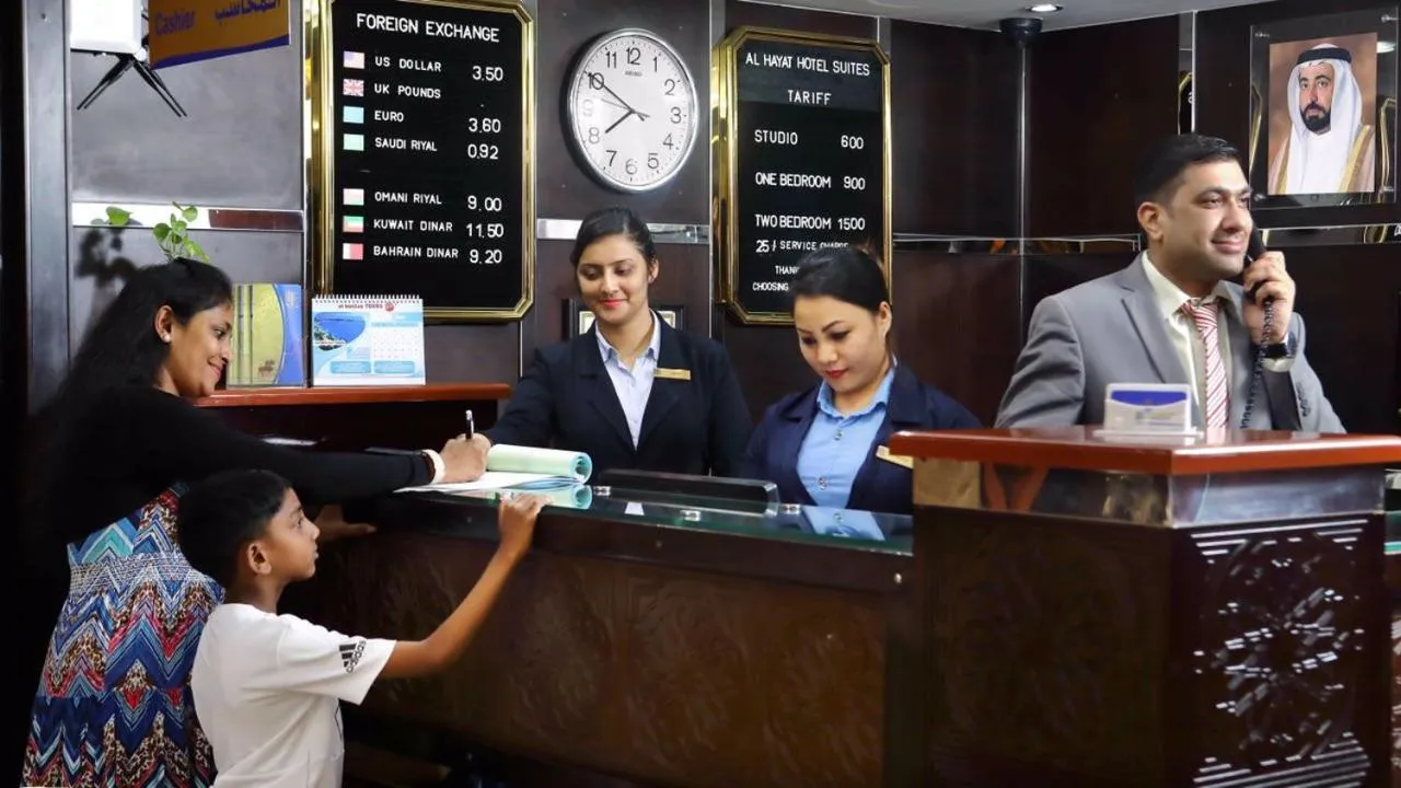 Staff in Al Hayat Hotel Suites