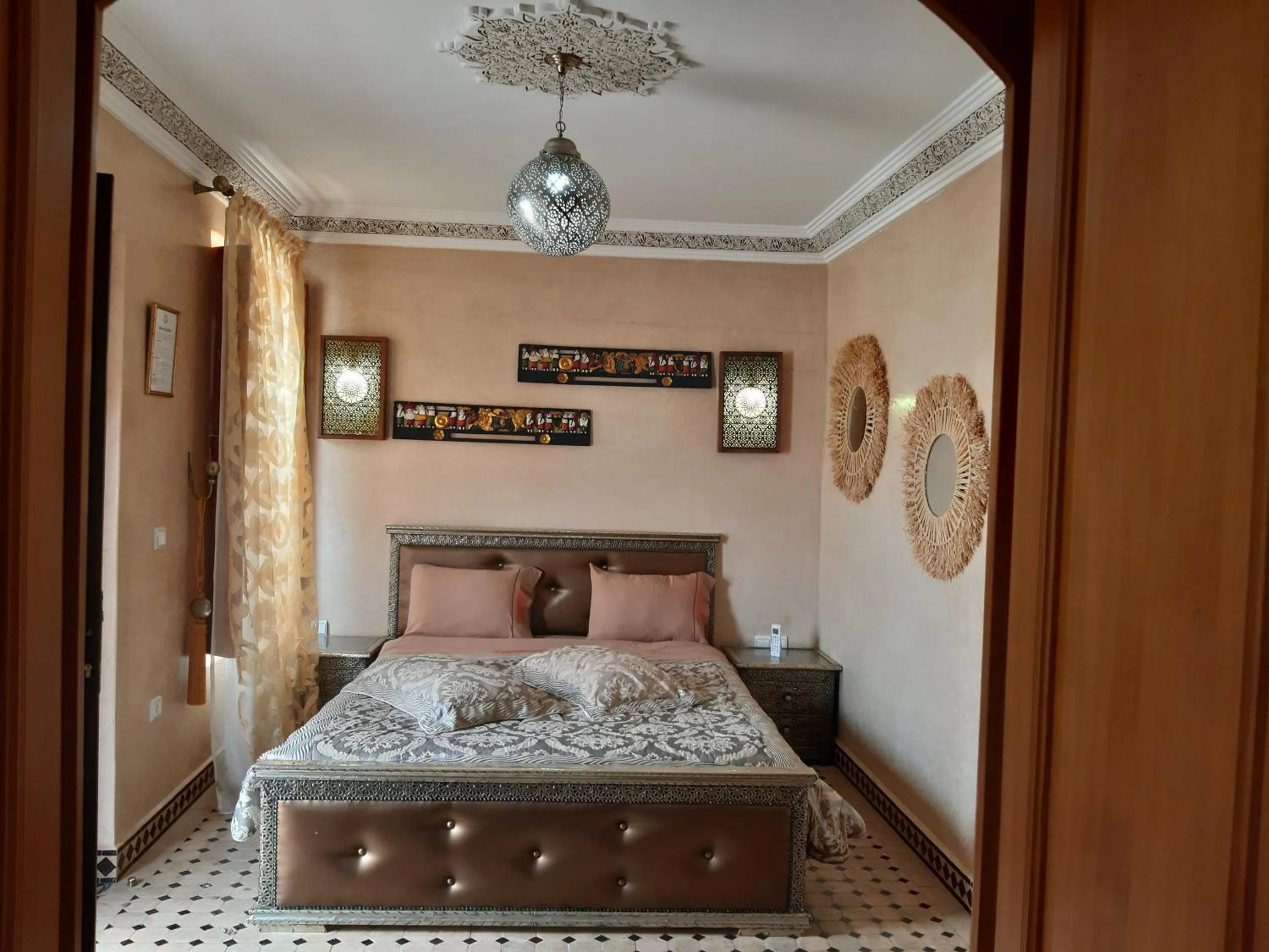 Bedroom, Bed in Riad Miral
