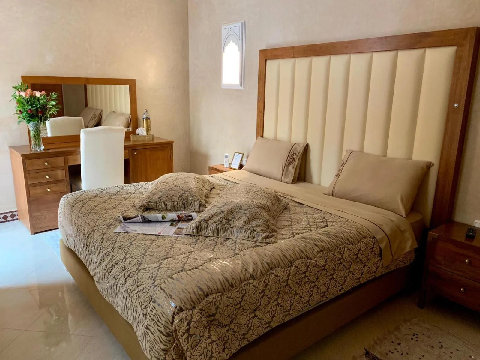 Bedroom, Bed in Riad Miral