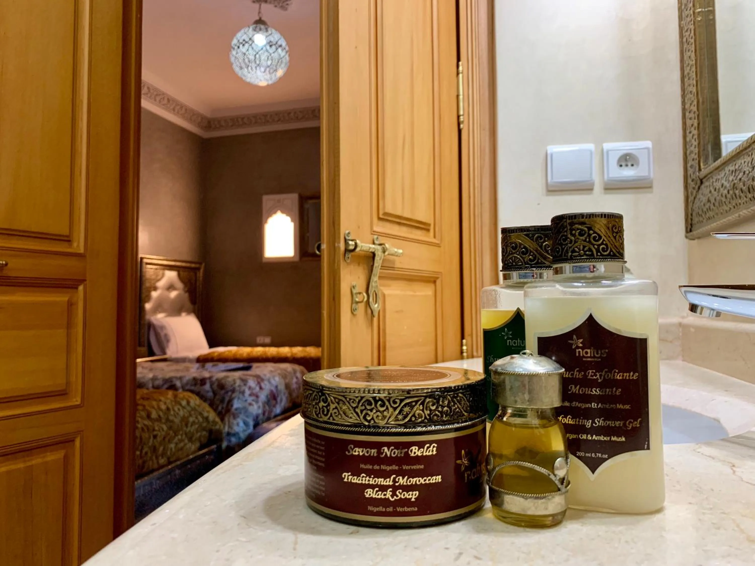 Bathroom in Riad Miral