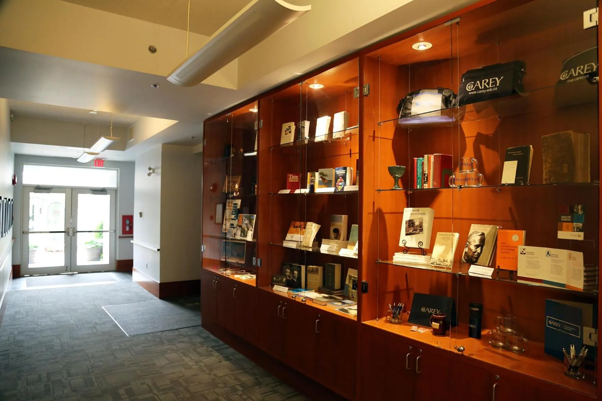 Library in Carey Centre on UBC campus