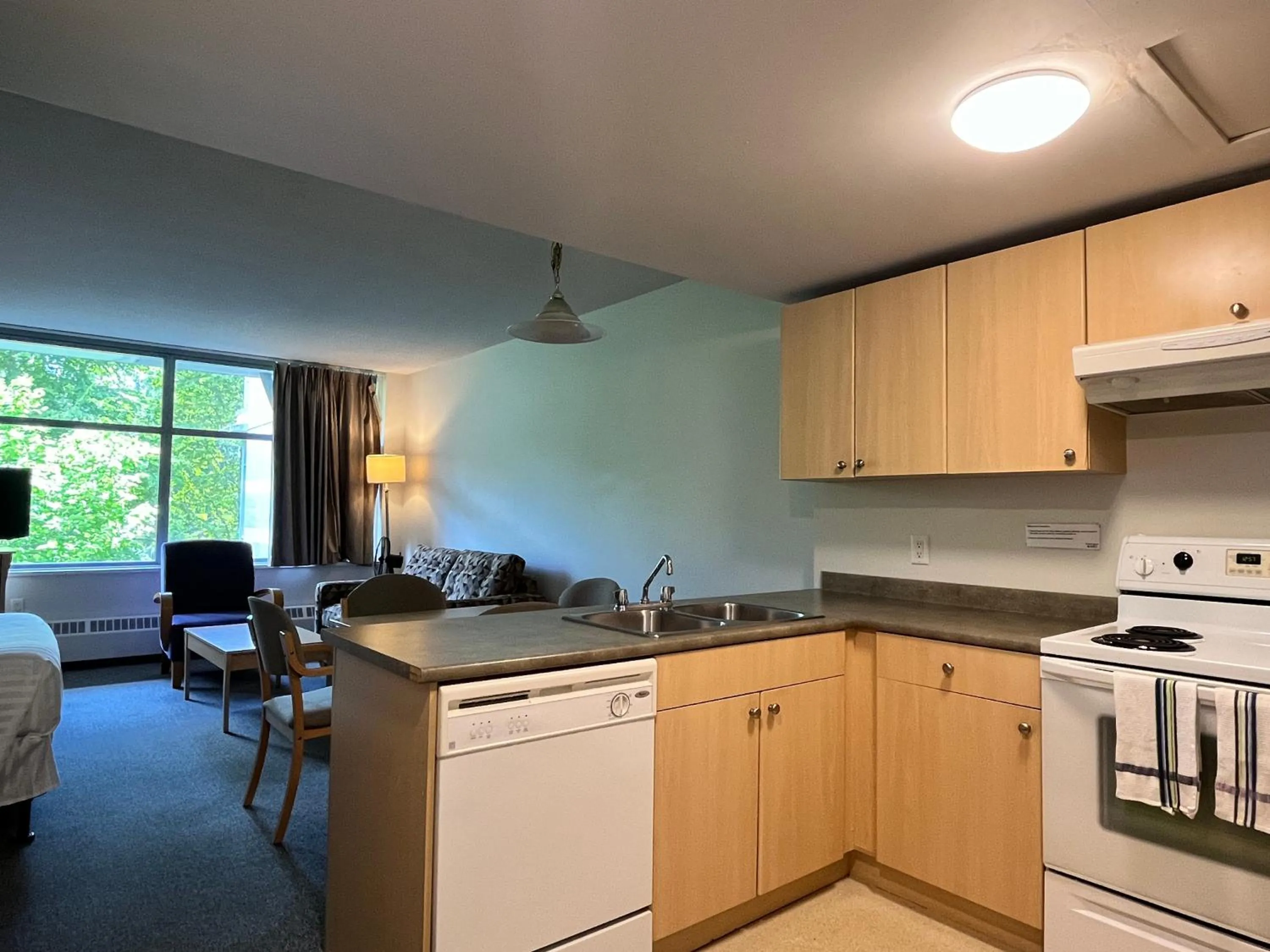 Kitchen or kitchenette in Carey Centre on UBC campus