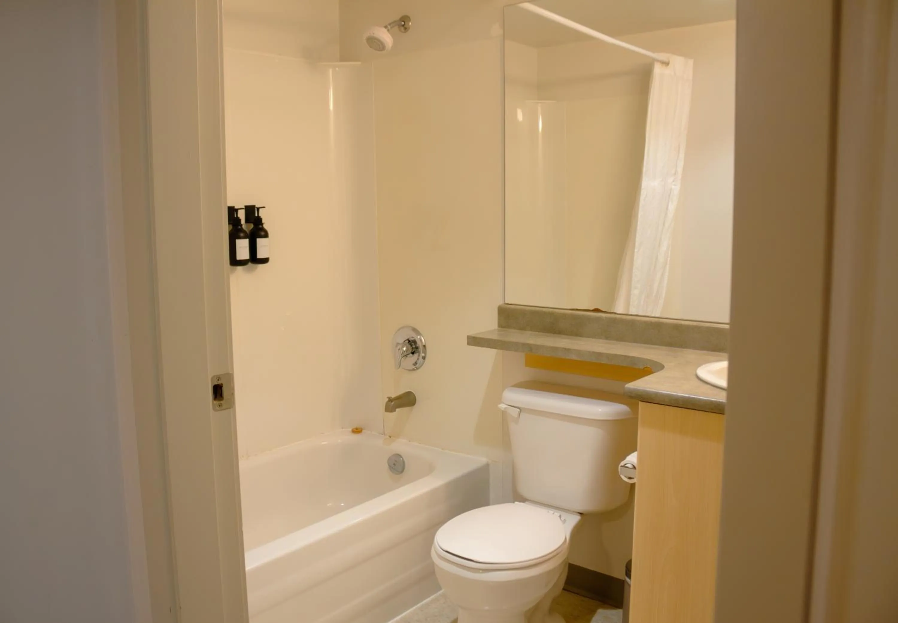 Bathroom in Carey Centre on UBC campus