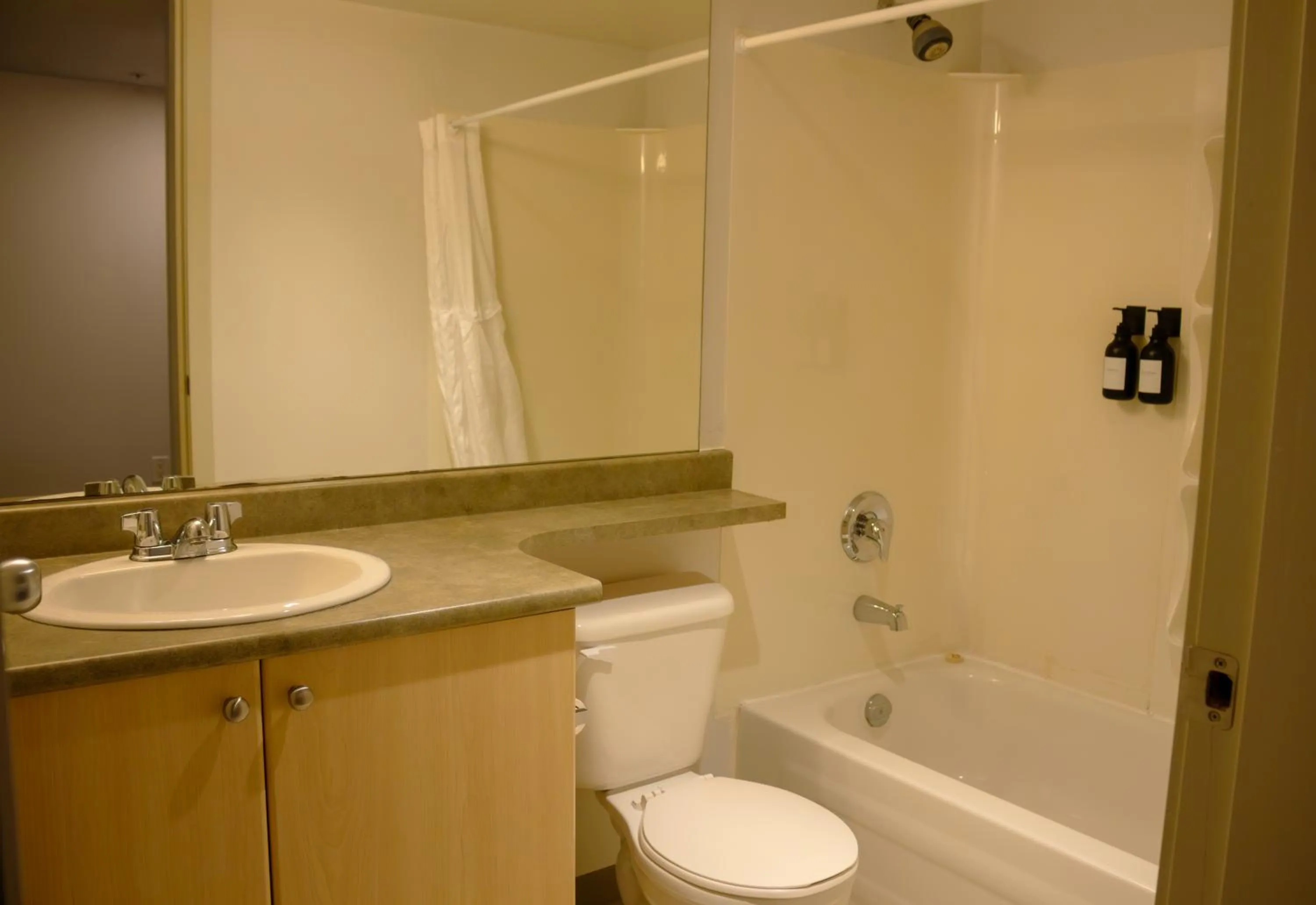 Bathroom in Carey Centre on UBC campus