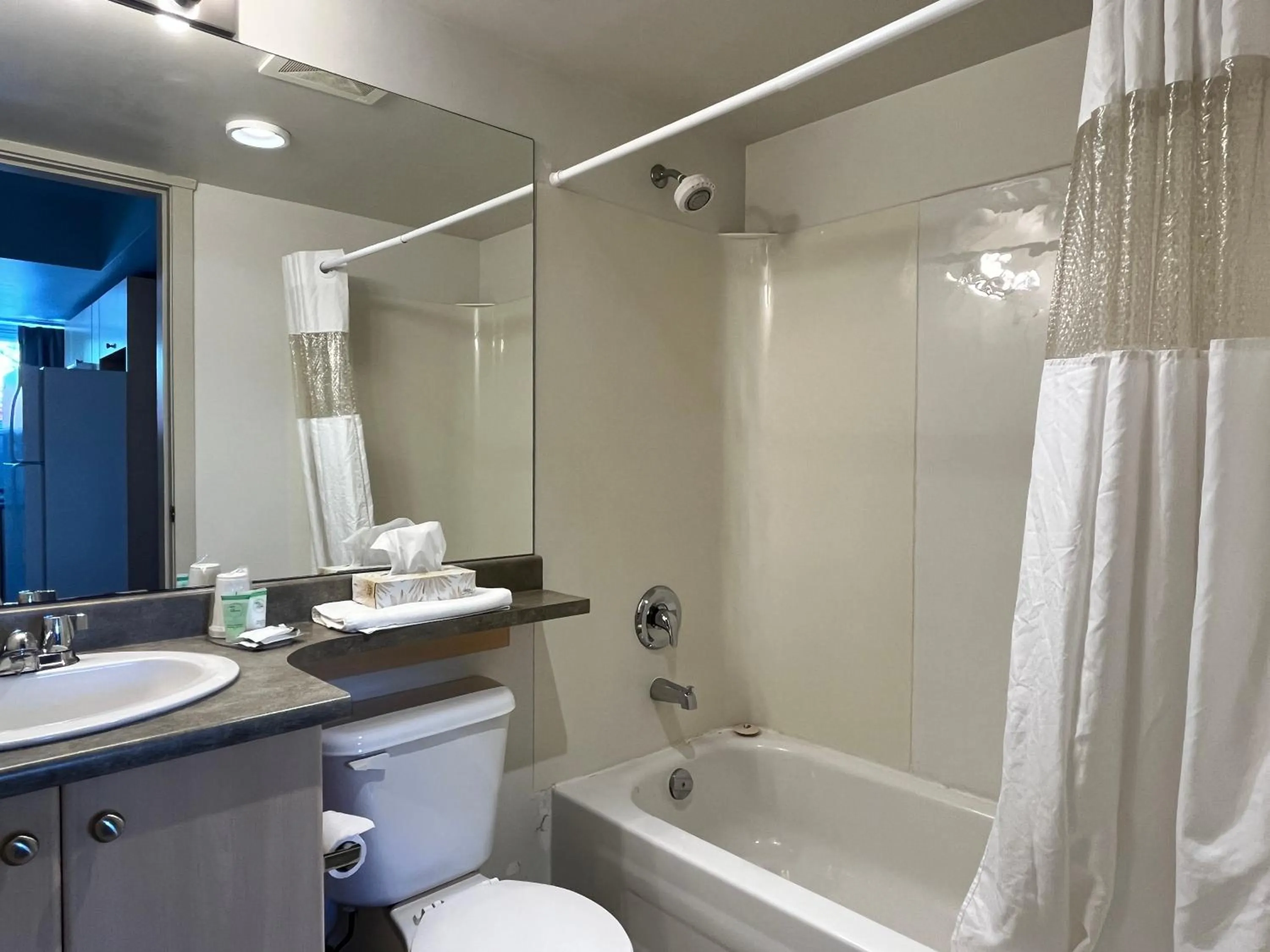 Bathroom in Carey Centre on UBC campus