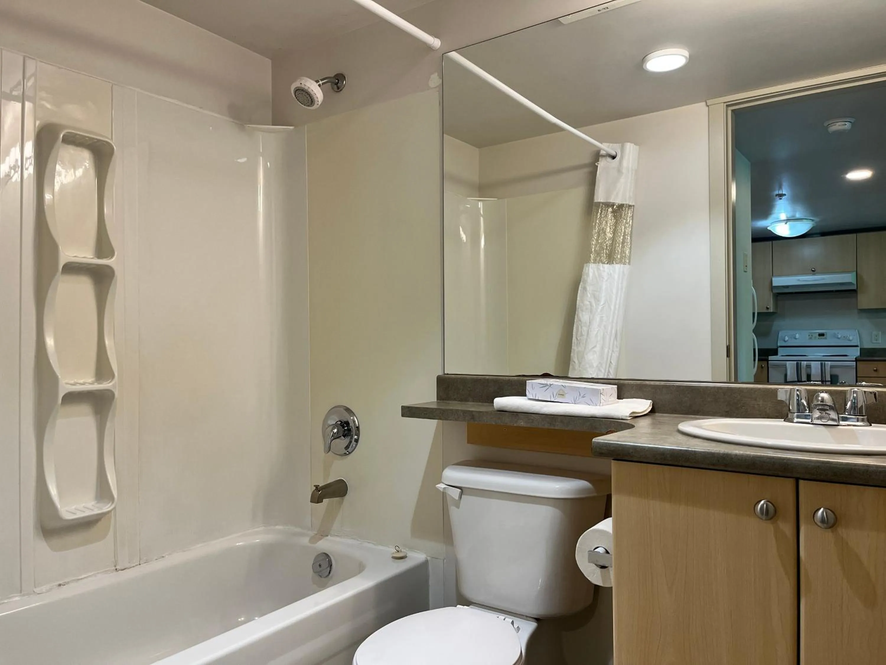 Bathroom in Carey Centre on UBC campus