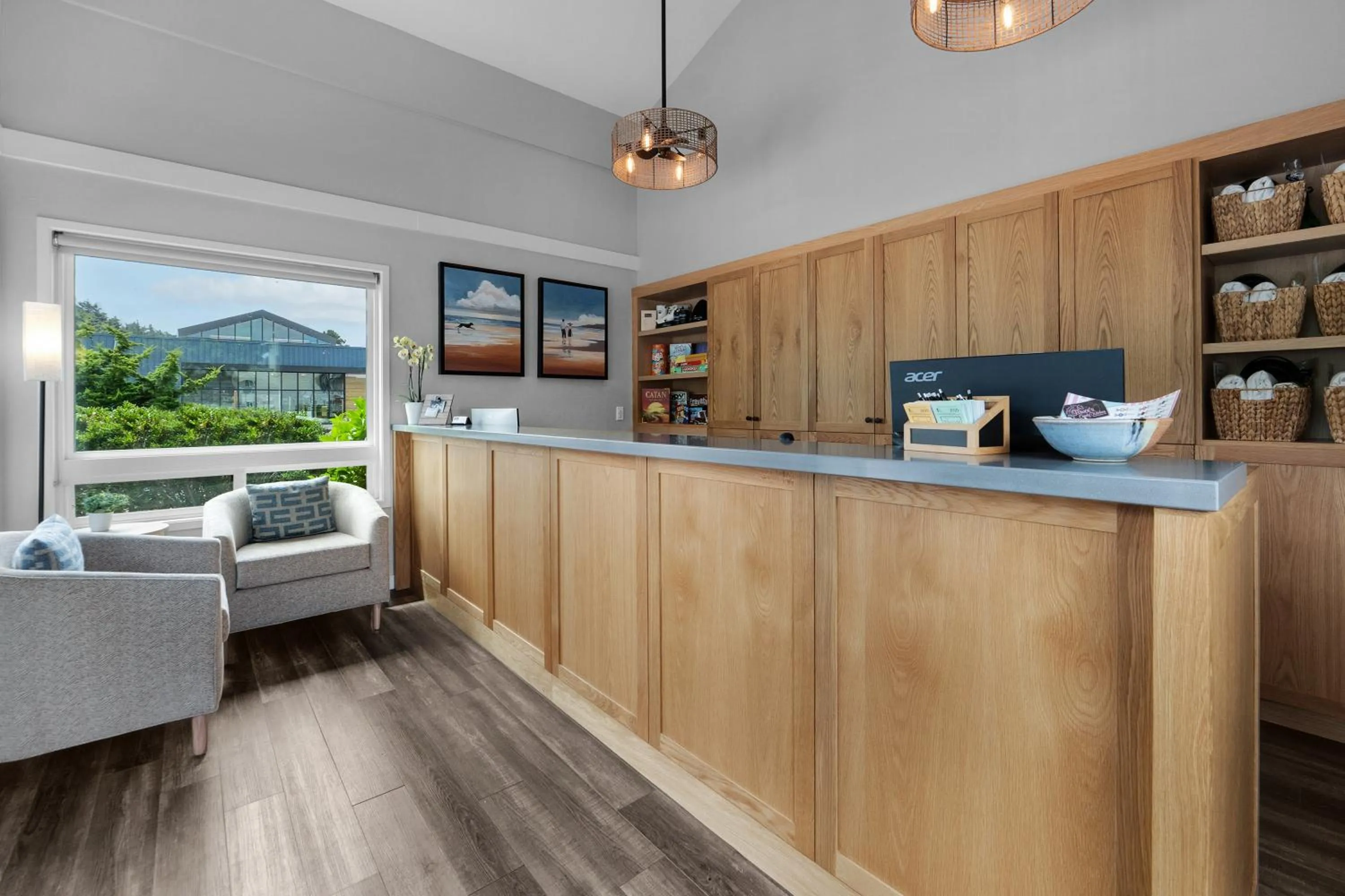 Lobby or reception in The Wayside Inn