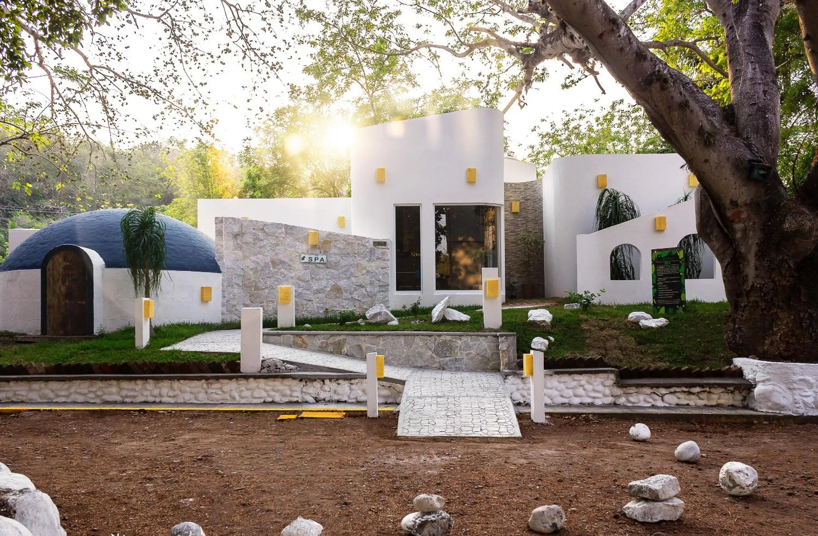 Spa and wellness centre/facilities in Hotel Puente Nacional & Spa