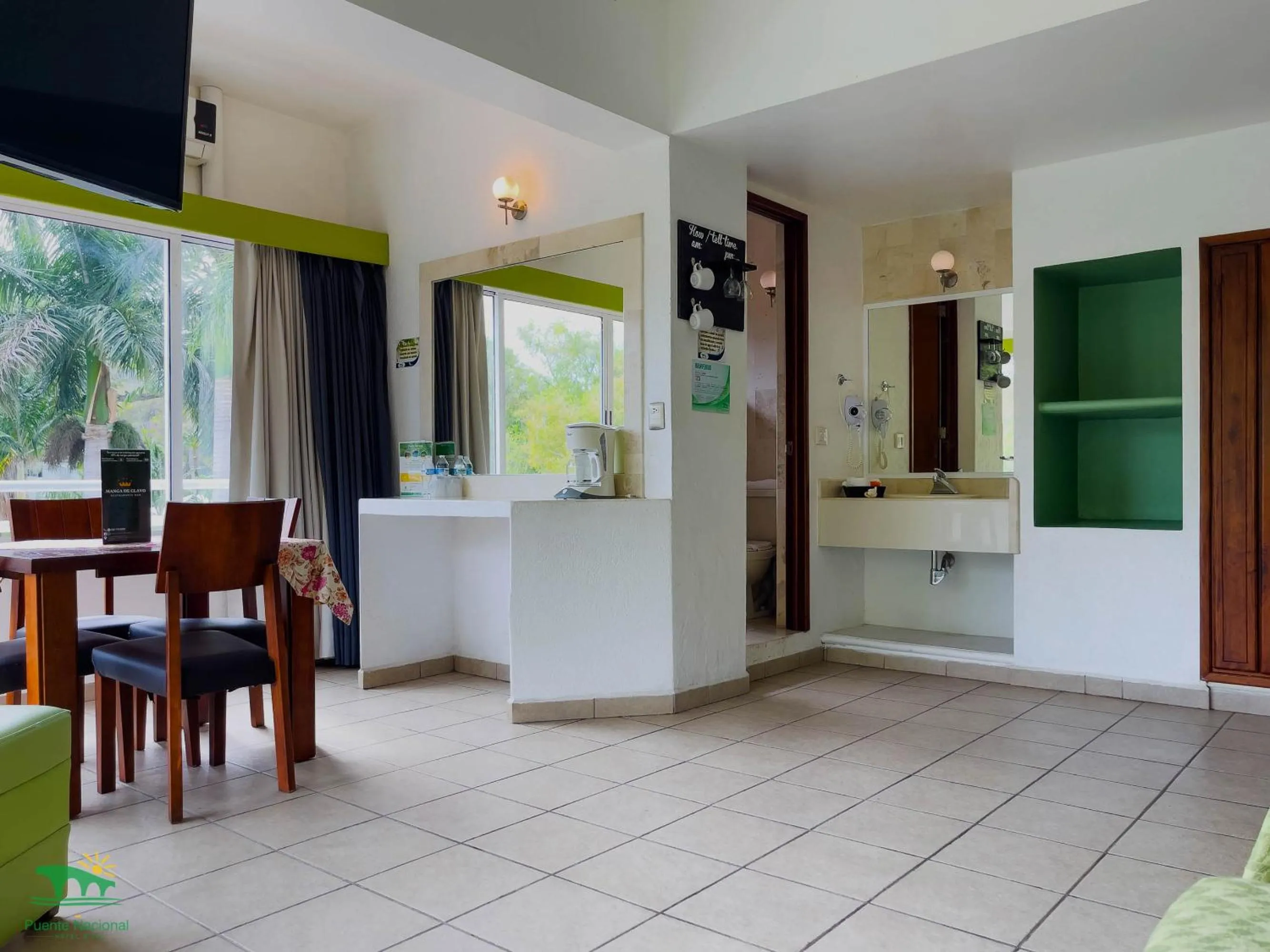 Bathroom in Hotel Puente Nacional & Spa