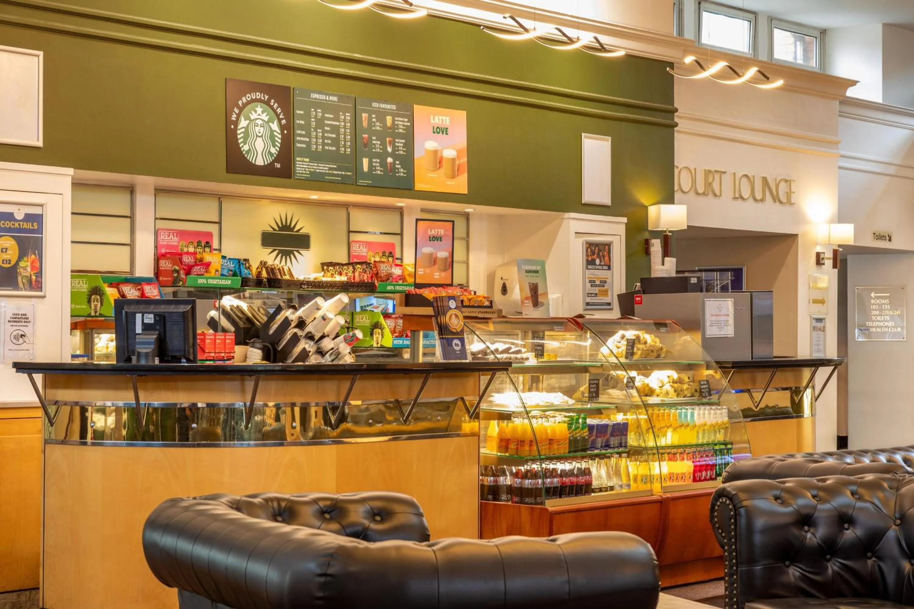 Restaurant/places to eat in Bromsgrove Hotel