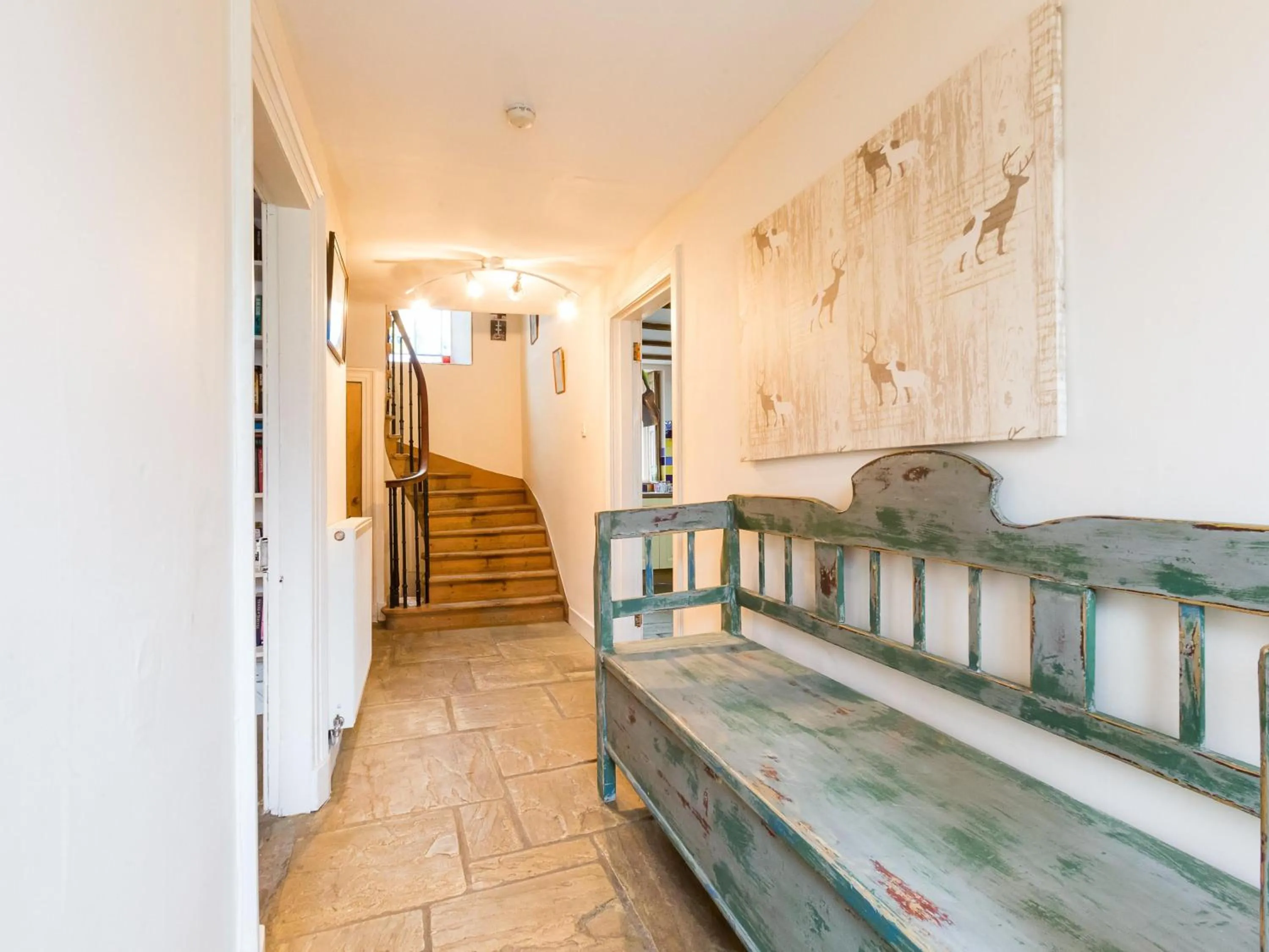 Lobby or reception, Bed in Bamse B&B