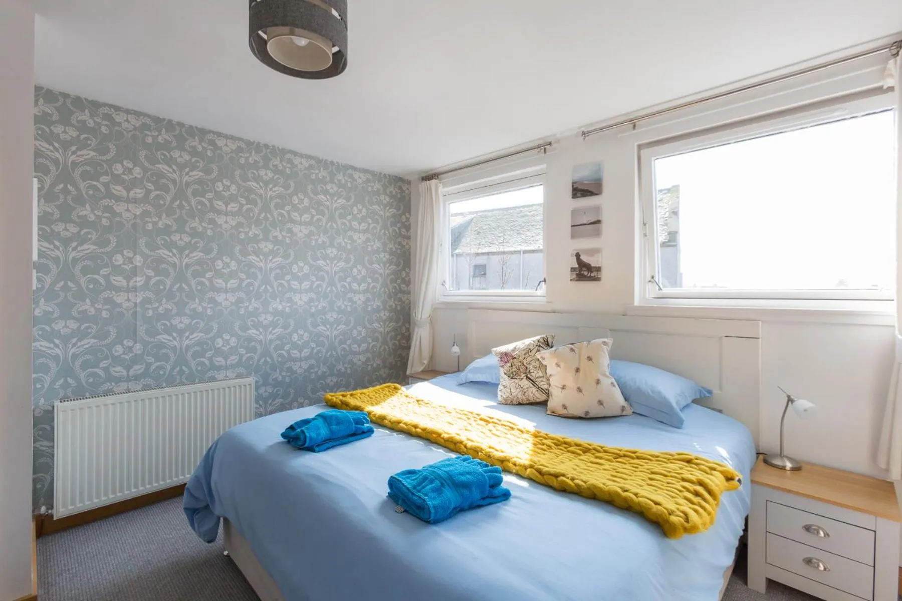 Bed in Bamse B&B