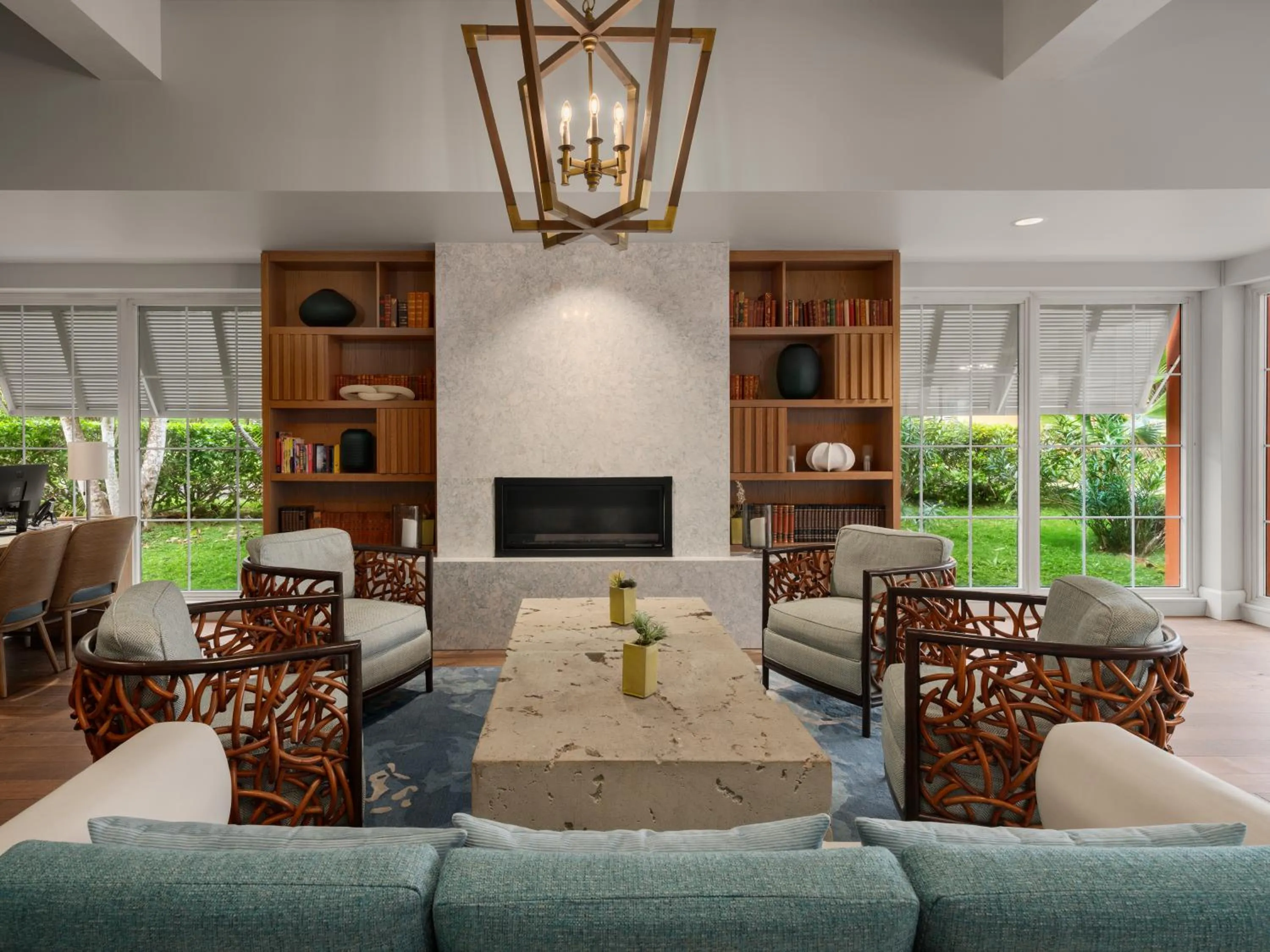 Lobby or reception in Grotto Bay Beach Resort