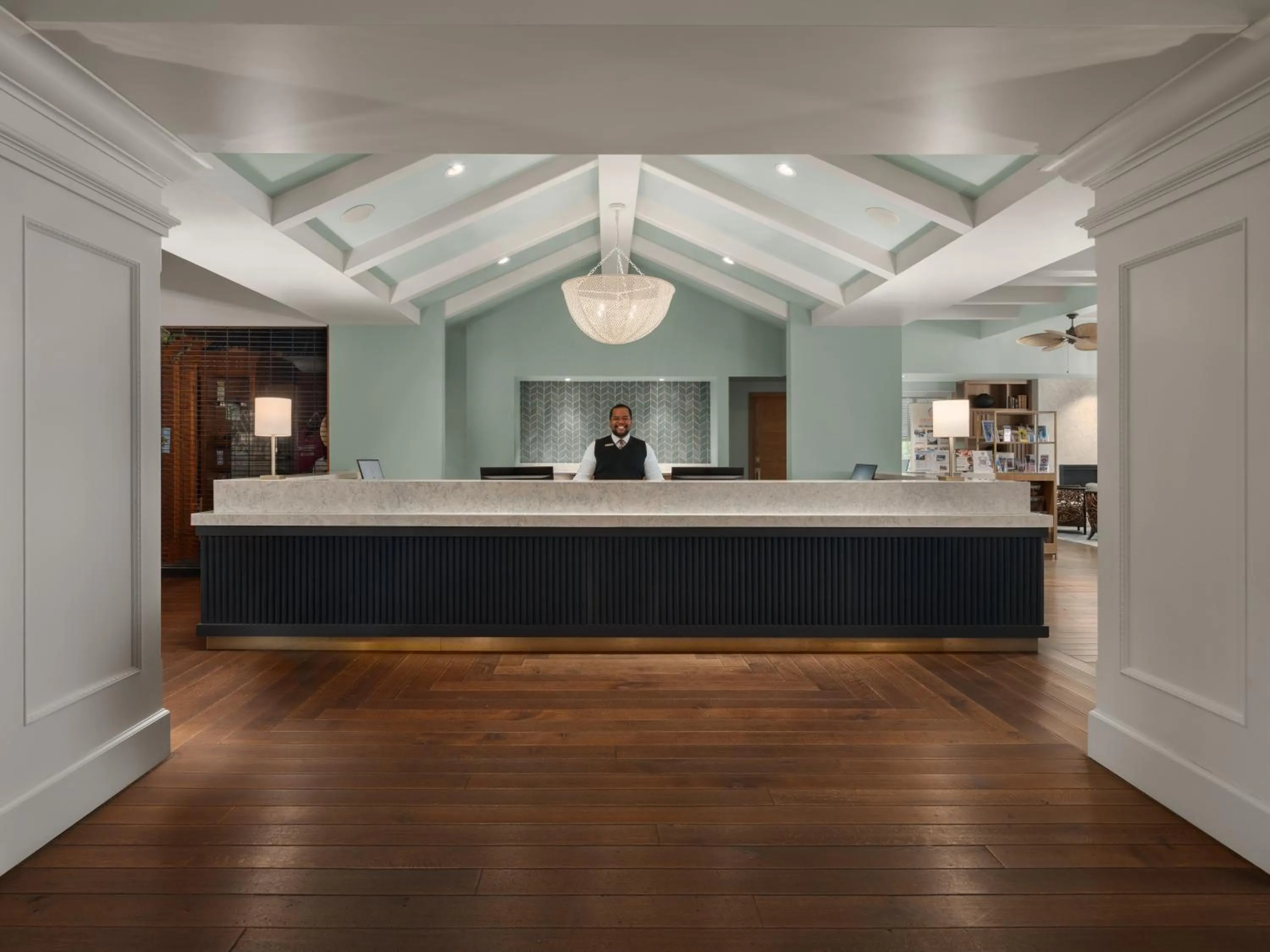 Lobby or reception in Grotto Bay Beach Resort