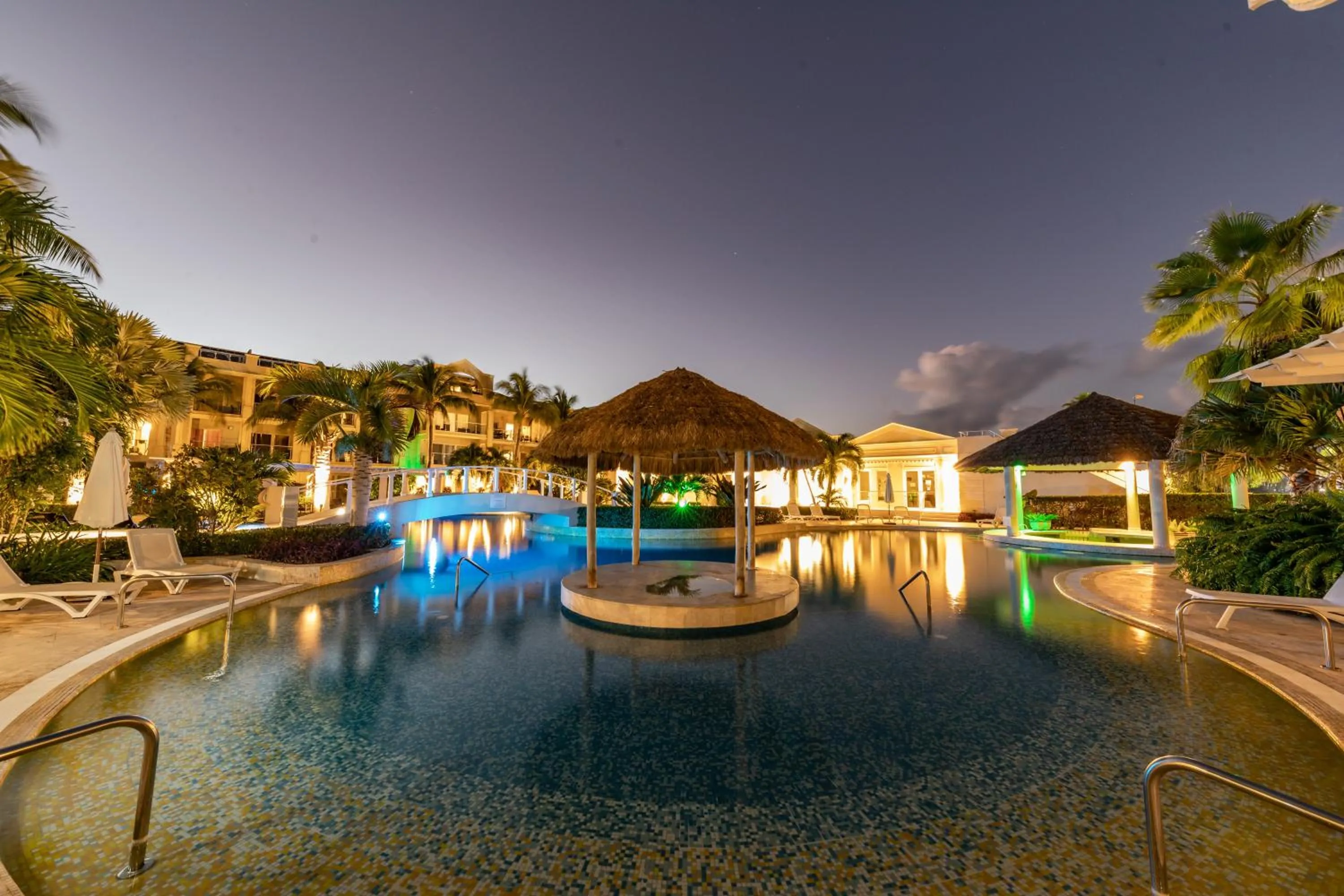 Night in The Atrium Resort