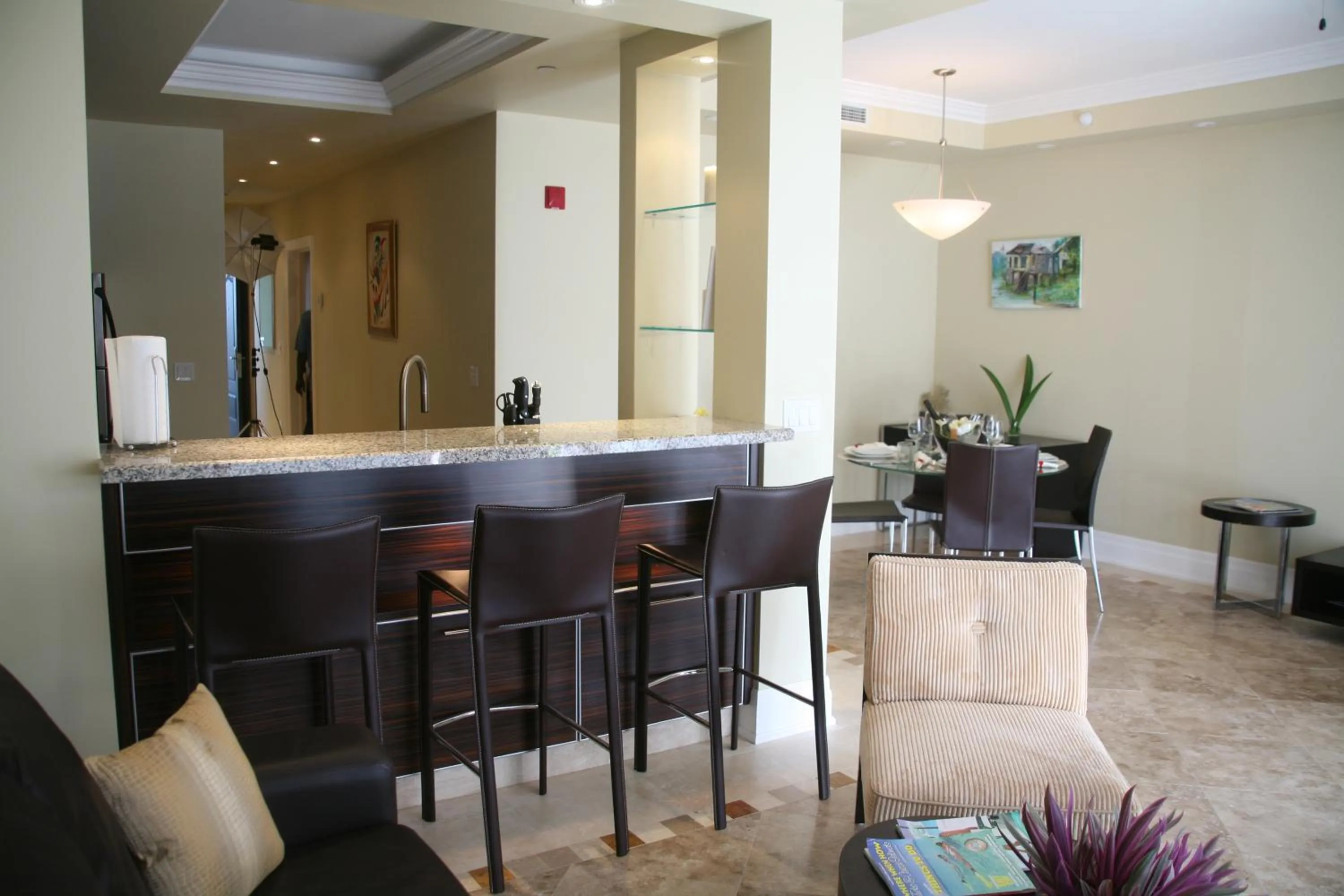 Living room in The Atrium Resort