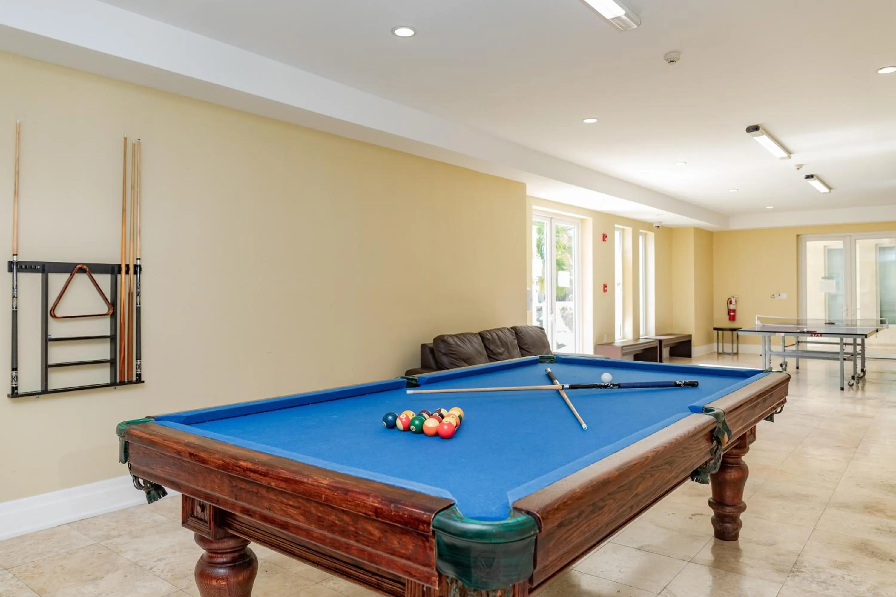 Billiard in The Atrium Resort