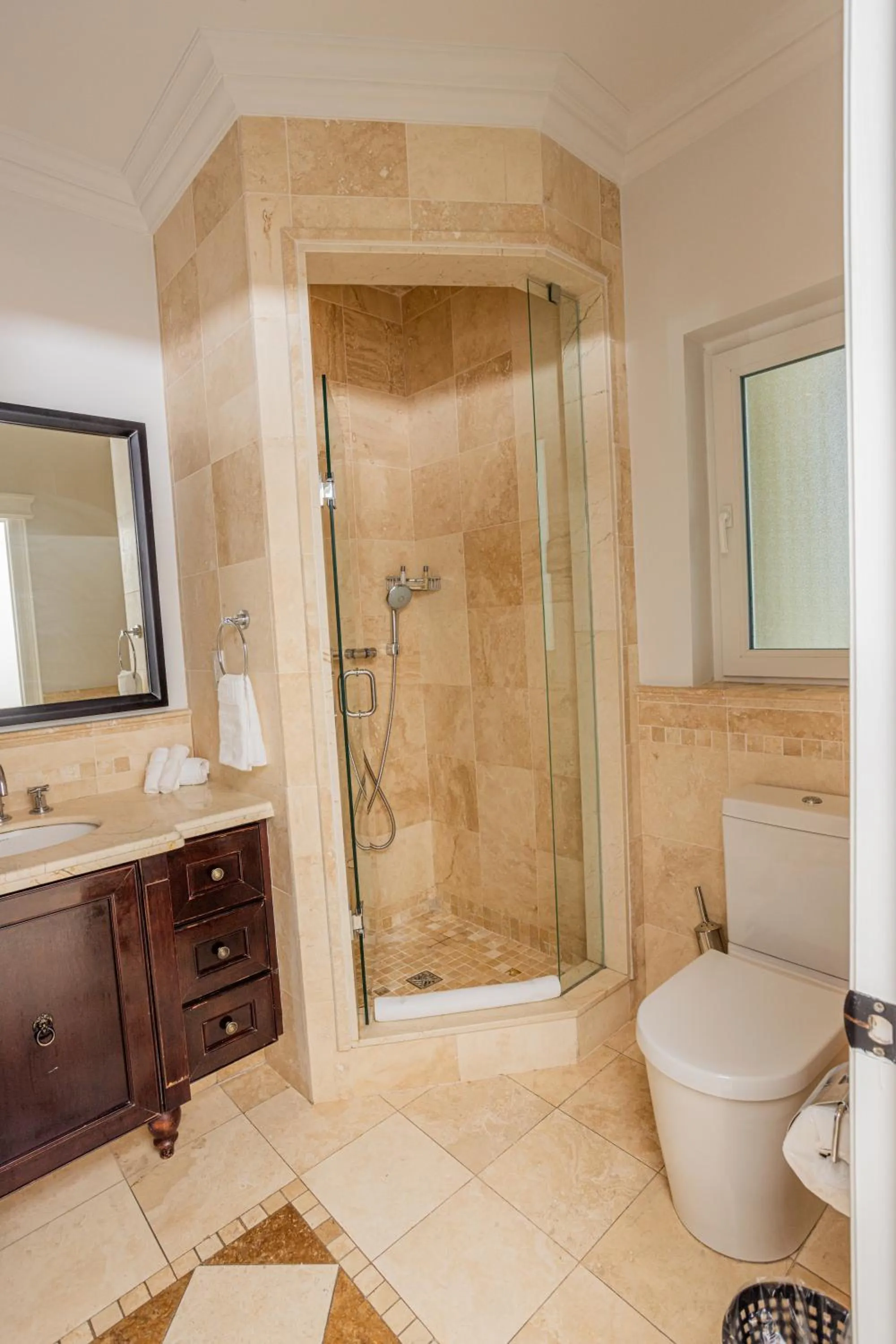 Shower in The Atrium Resort