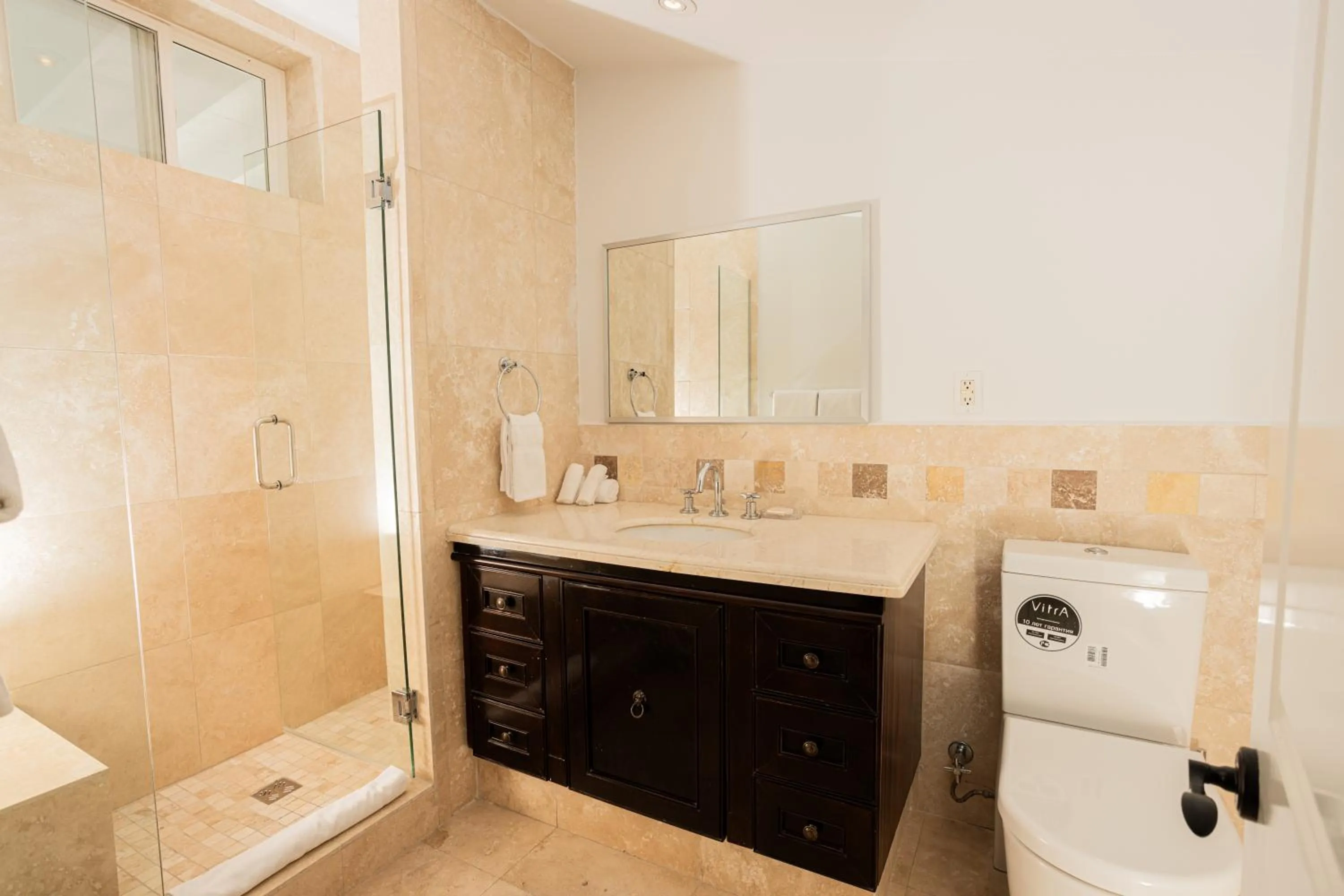 Shower in The Atrium Resort