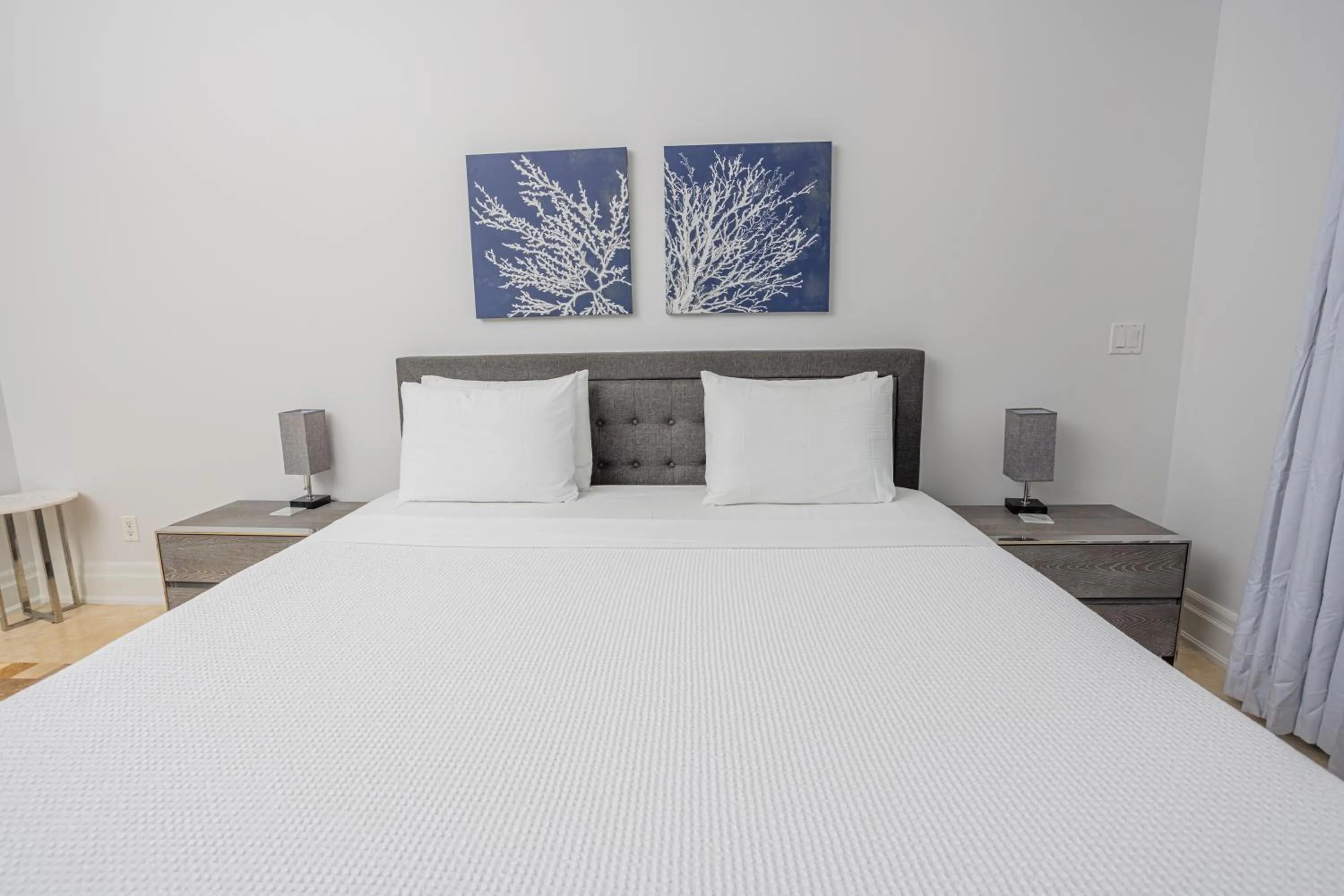 Bed in The Atrium Resort