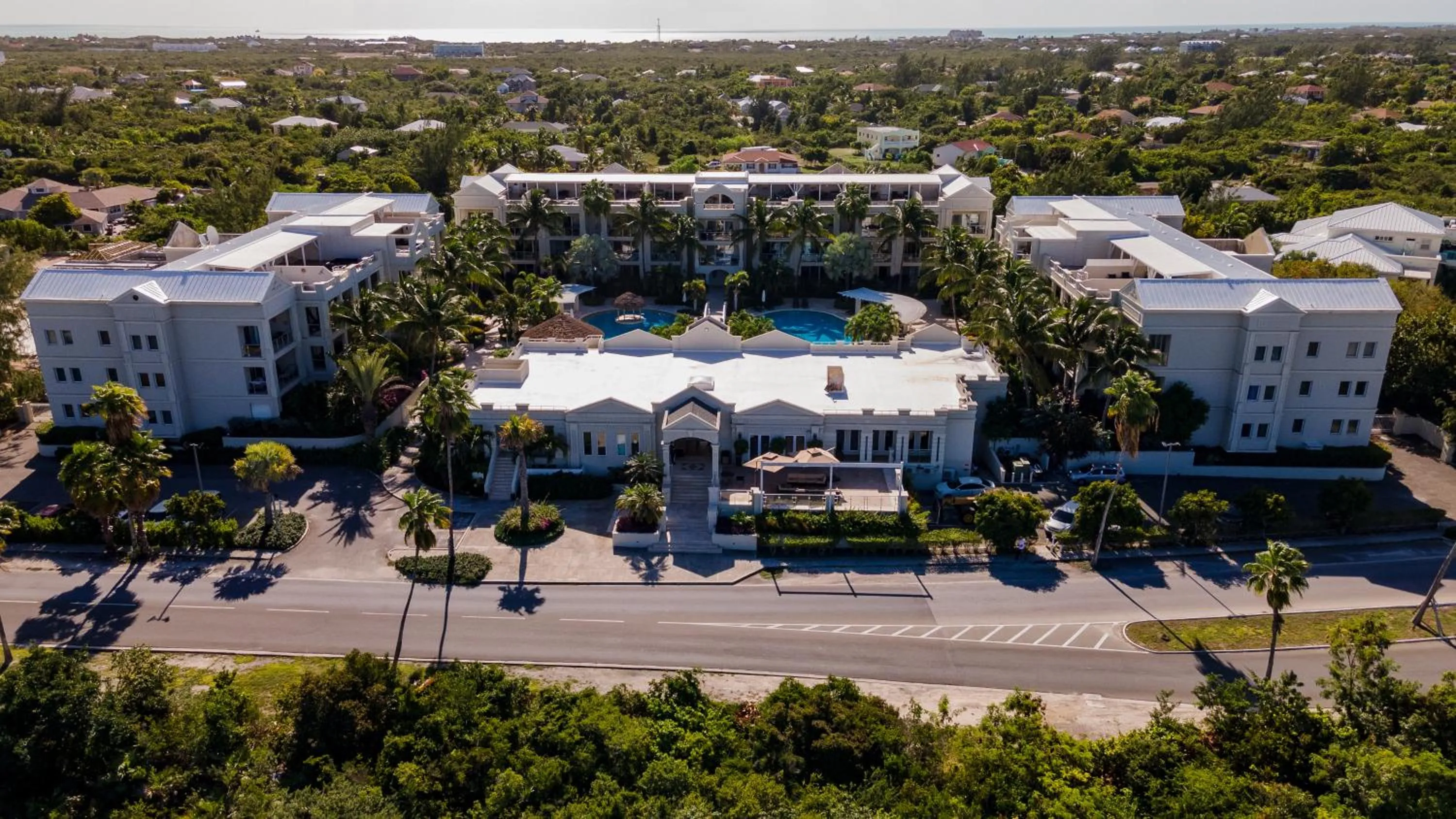 Property building in The Atrium Resort