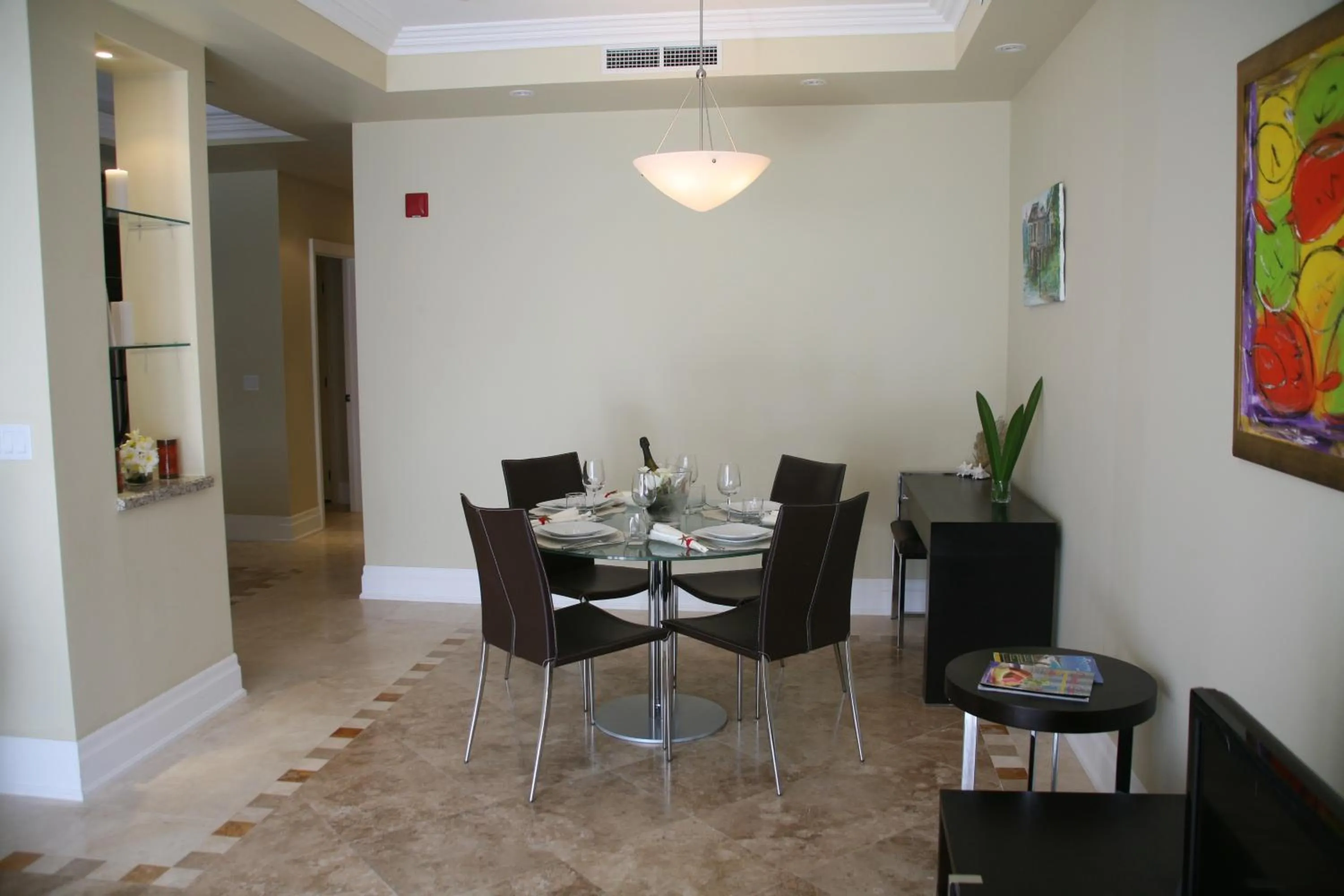 Dining area in The Atrium Resort