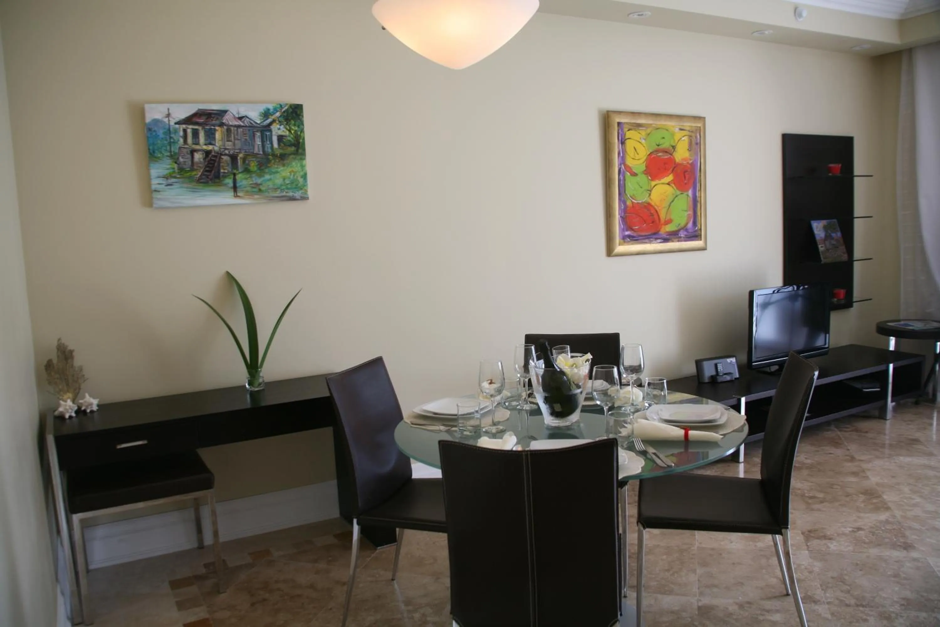 Dining area in The Atrium Resort