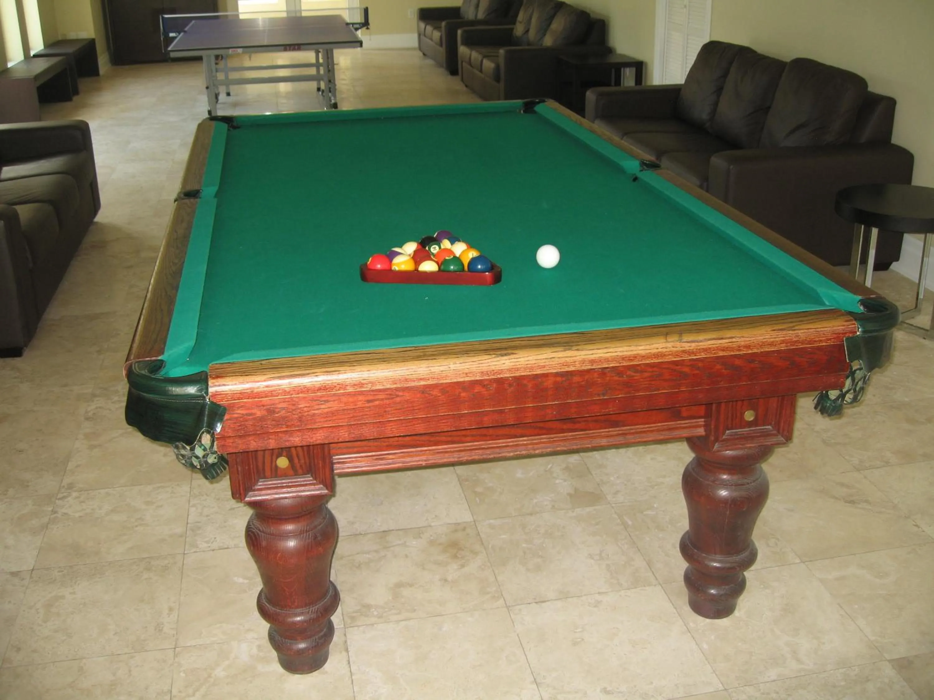 Billiard in The Atrium Resort