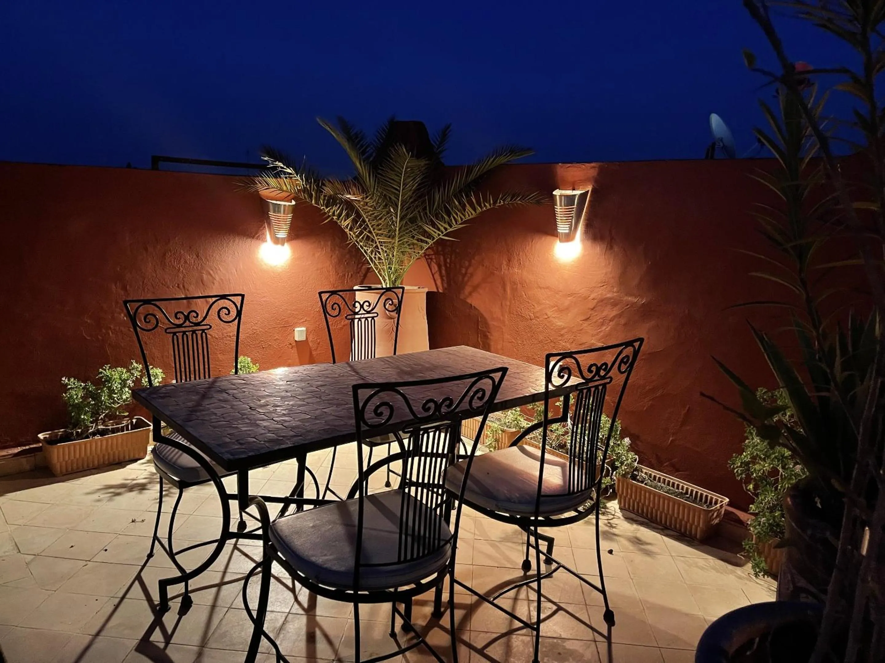 Patio in Riad M'boja "Chez Ali Baba"