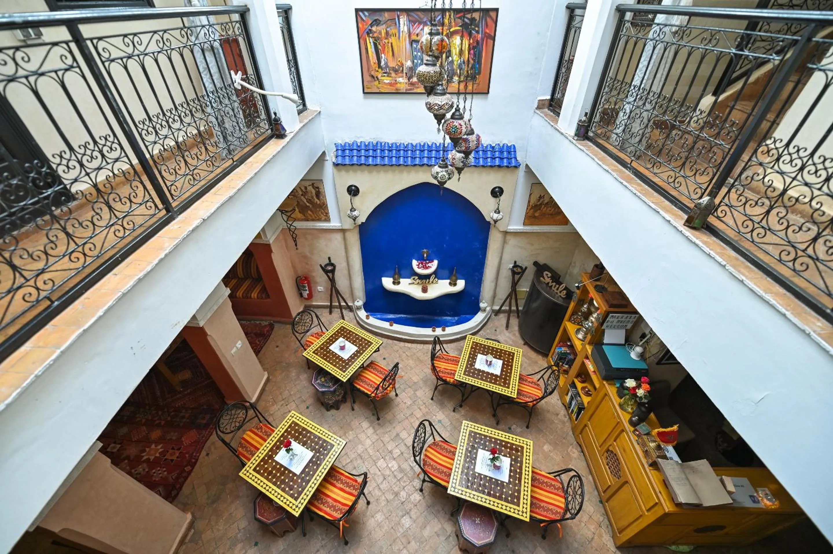 Lobby or reception in Riad M'boja "Chez Ali Baba"