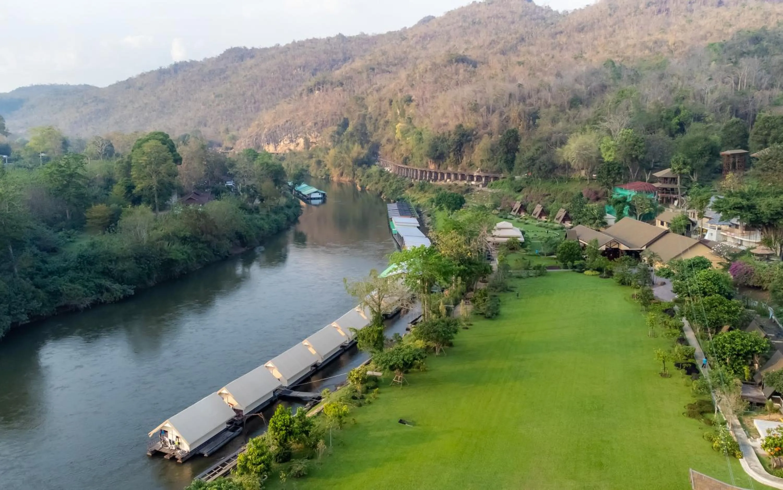 River view in Suan Sai Yok Resort