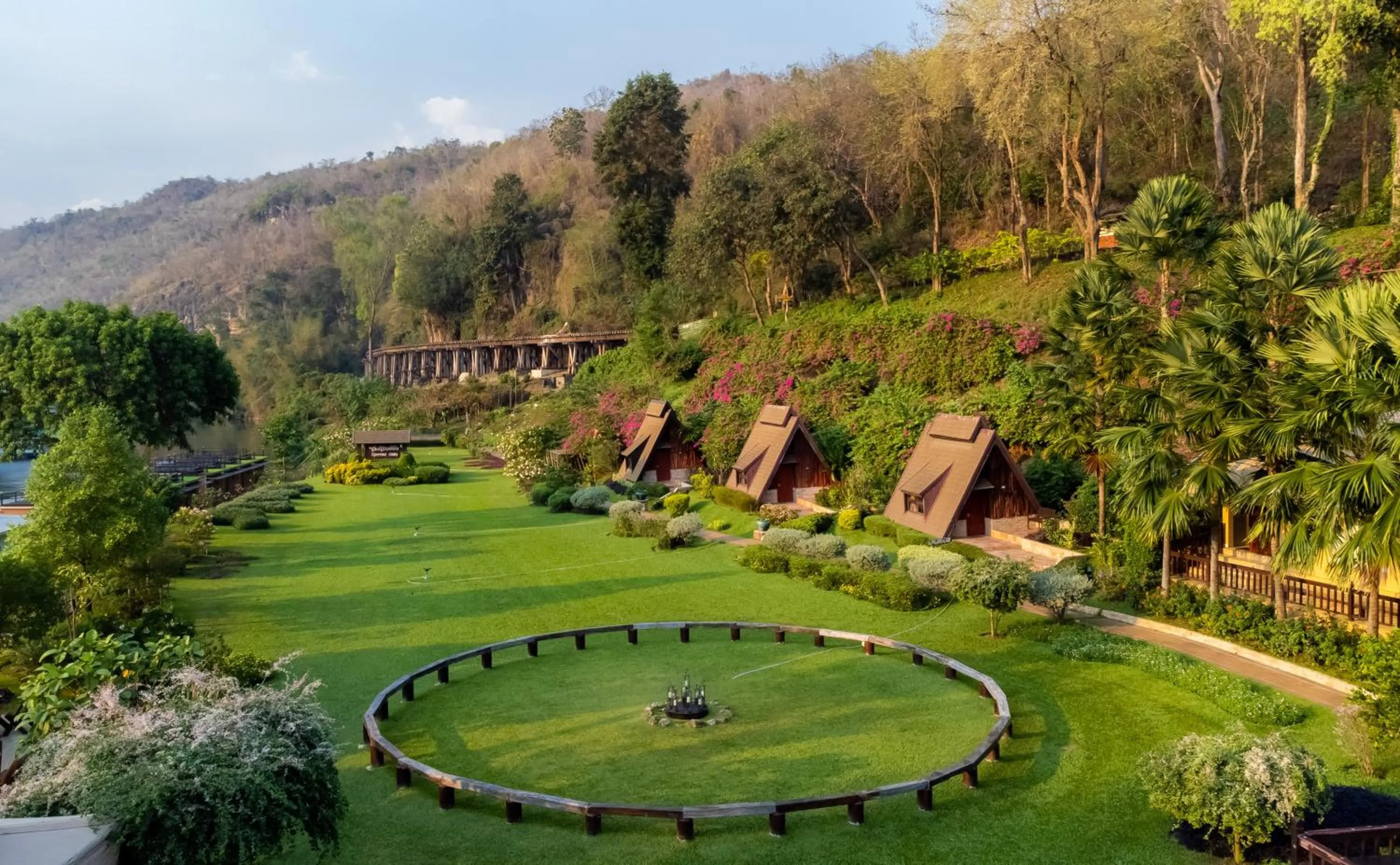 Mountain view in Suan Sai Yok Resort