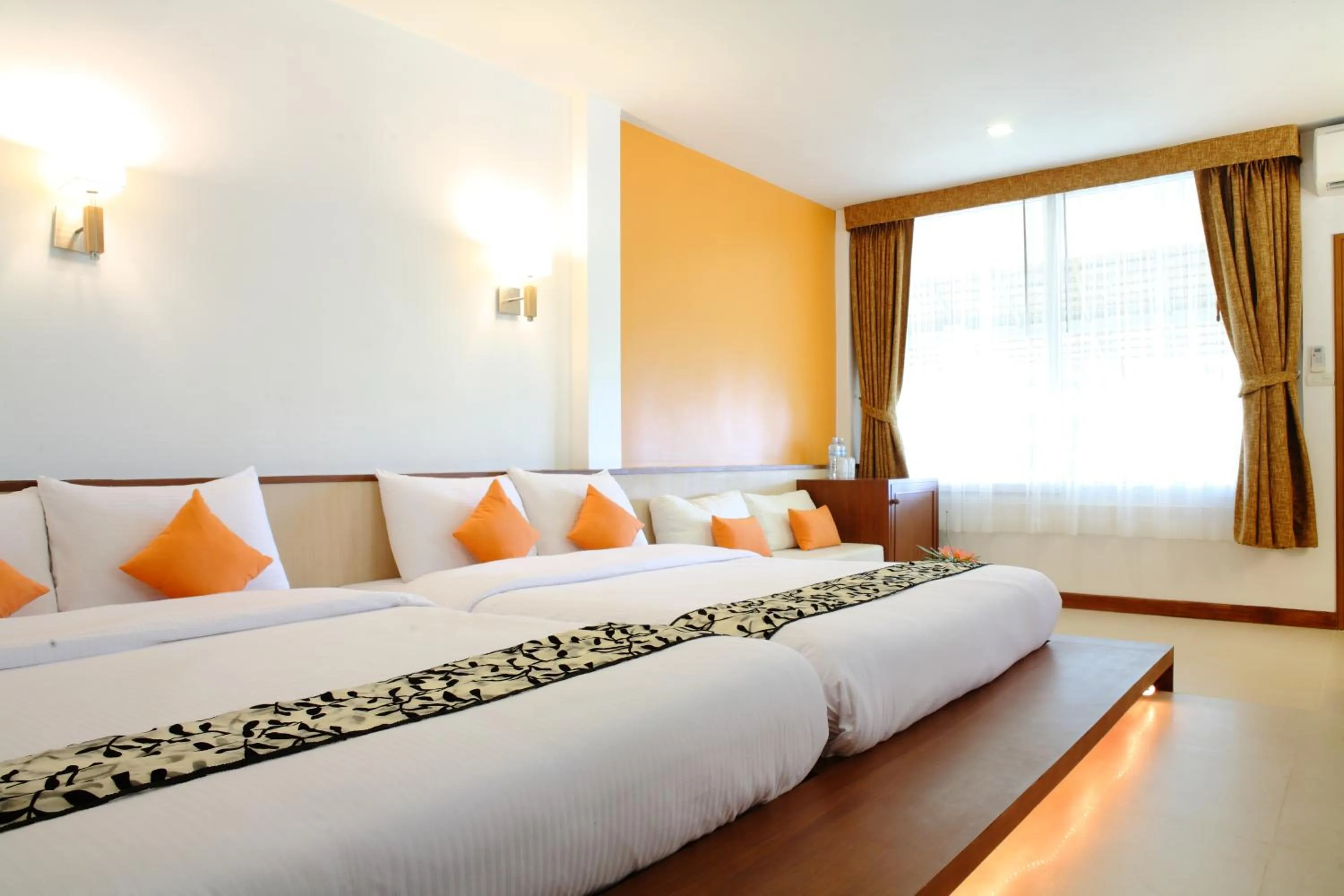 Bed in Suan Sai Yok Resort