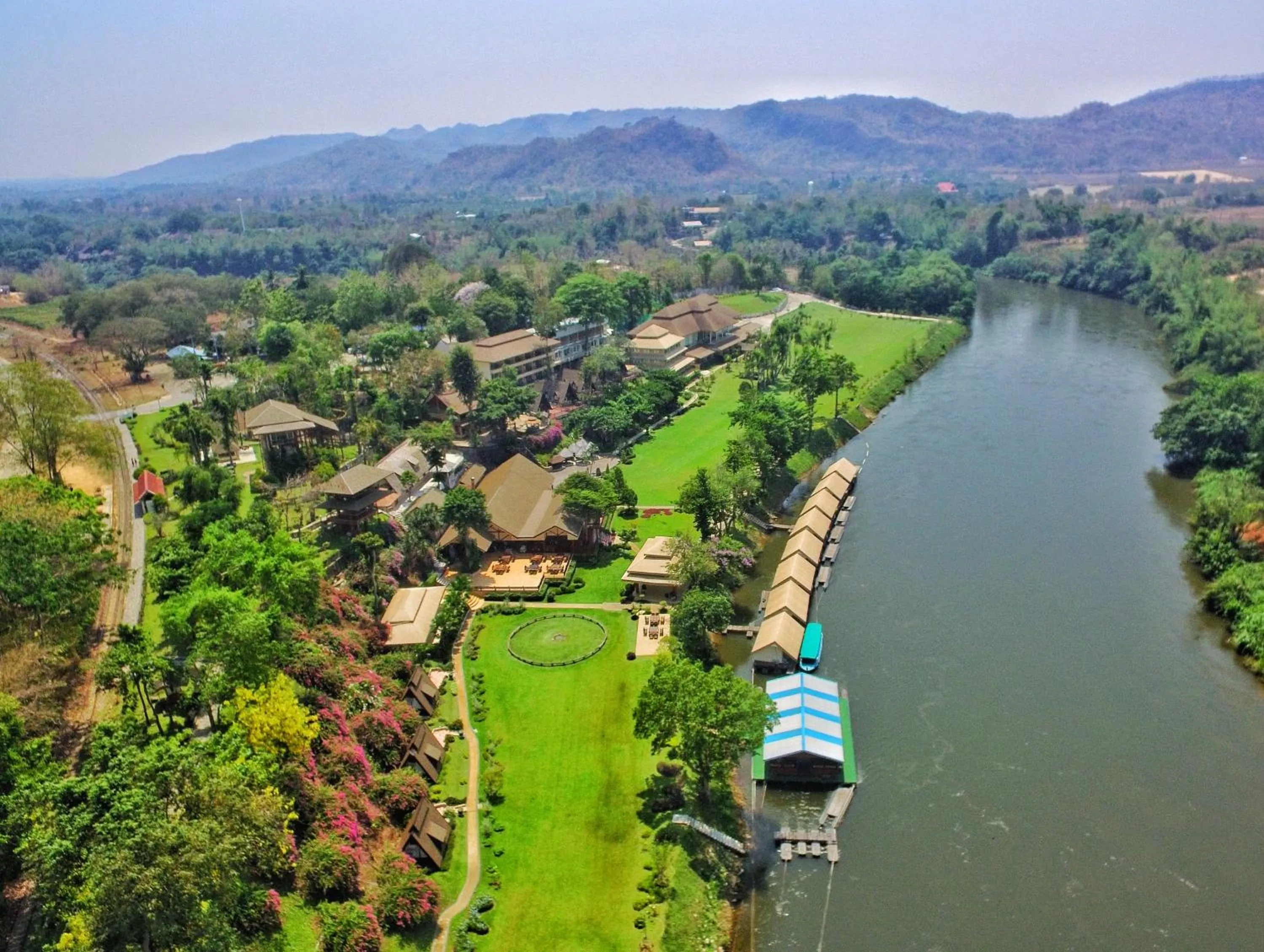 Bird's eye view in Suan Sai Yok Resort