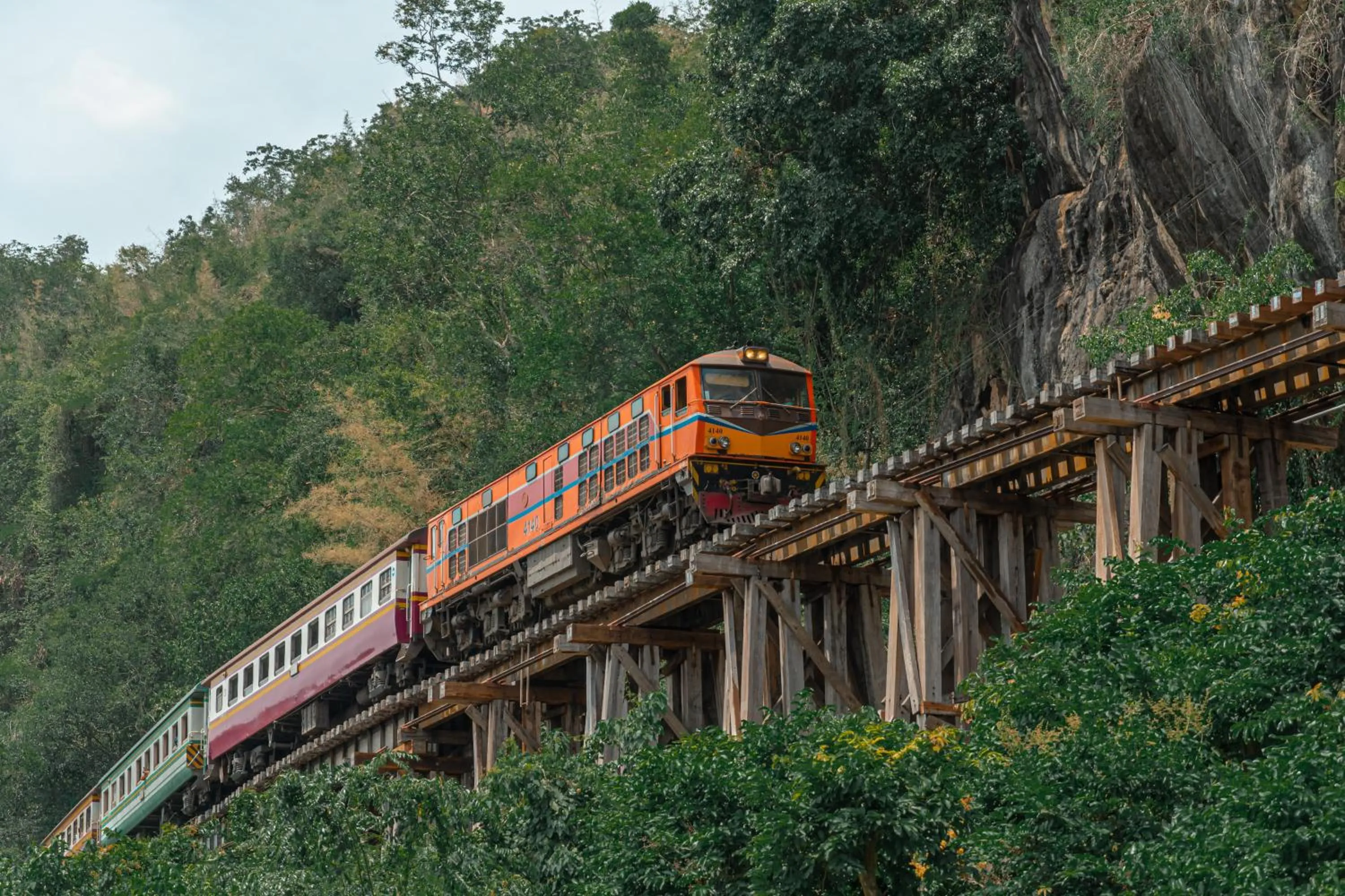 Mountain view in Suan Sai Yok Resort