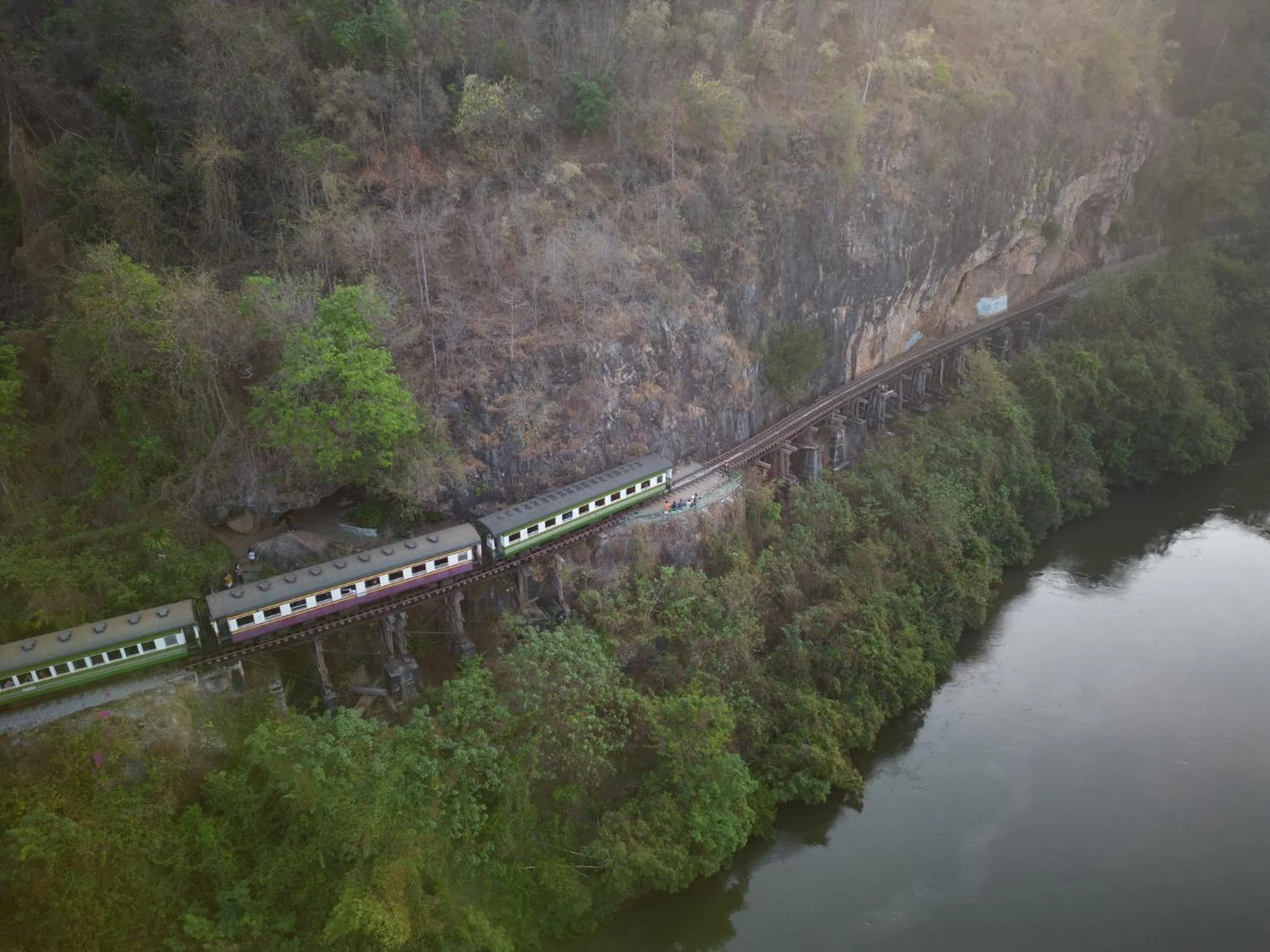 River view in Suan Sai Yok Resort