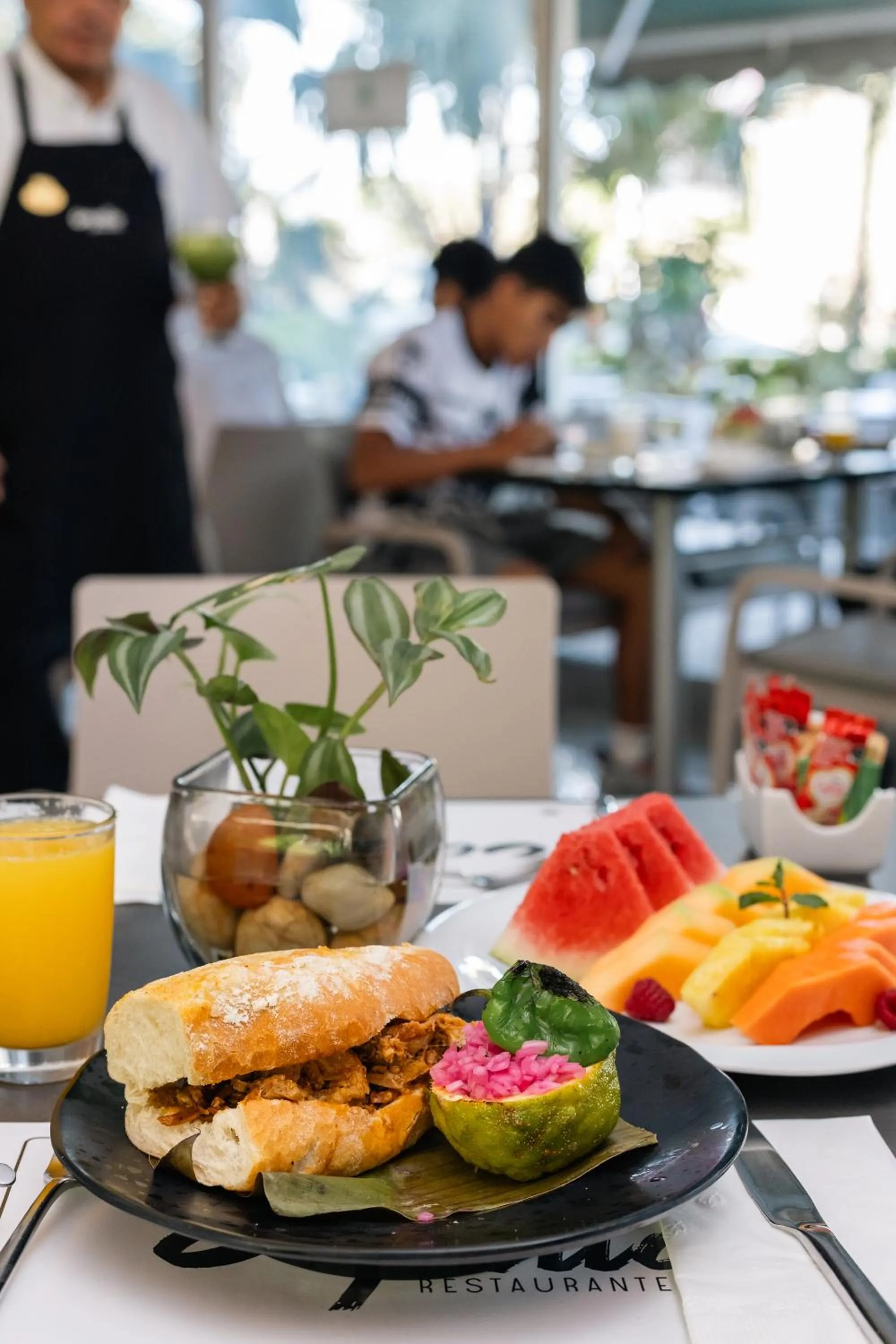 Buffet breakfast in Mesón de la Luna Hotel & Spa